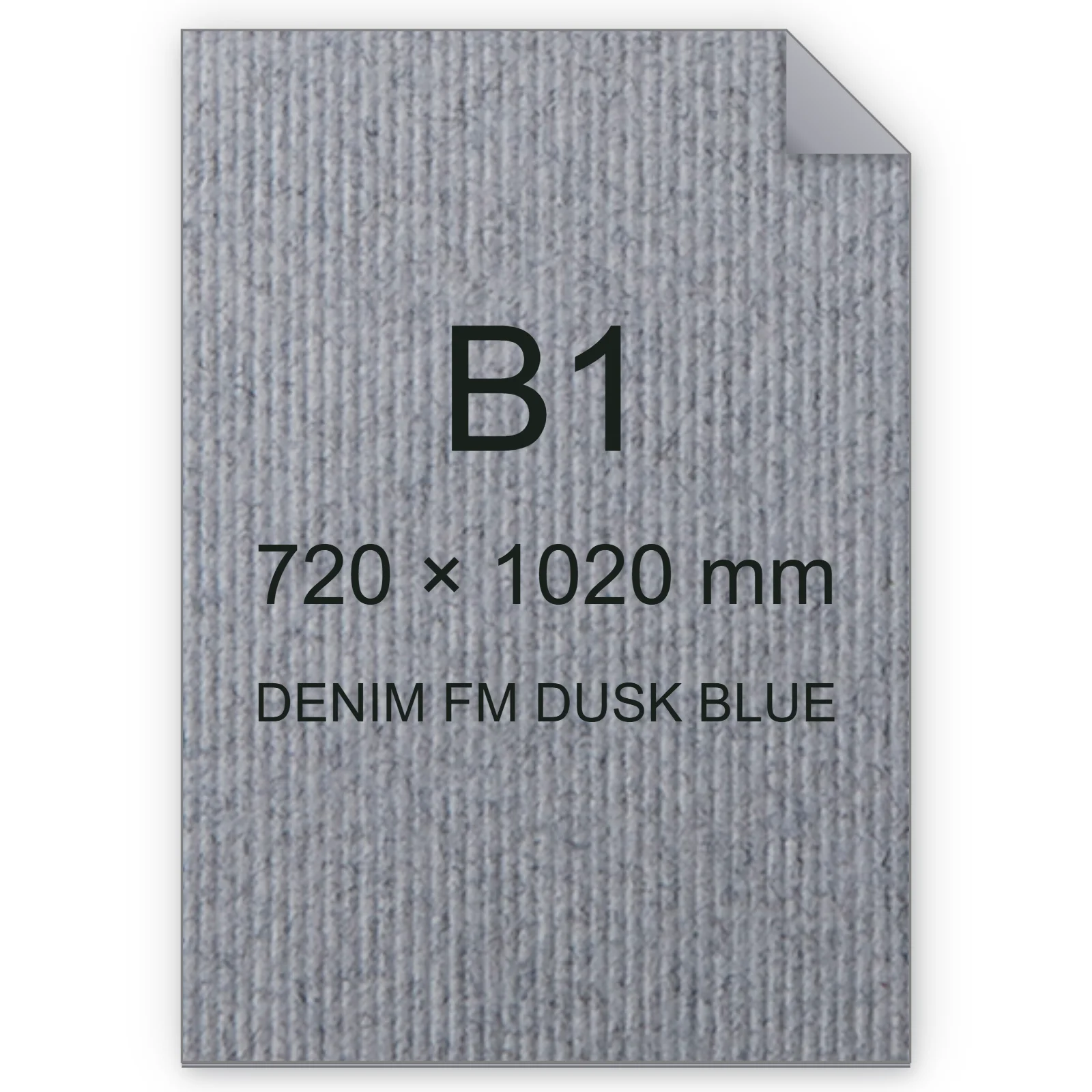 Cartoncino Favini, Refit, 250 g/m², B1, DENIM FM DUSK BLUE bra6739b1