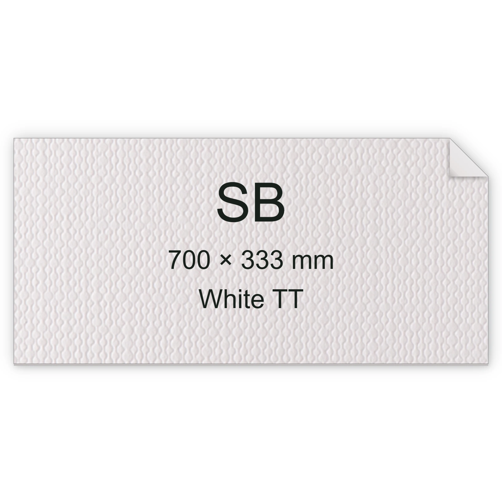 Cartoncino Favini, Classy Covers, 120 g/m², SB, WHITE TT bra6615sb