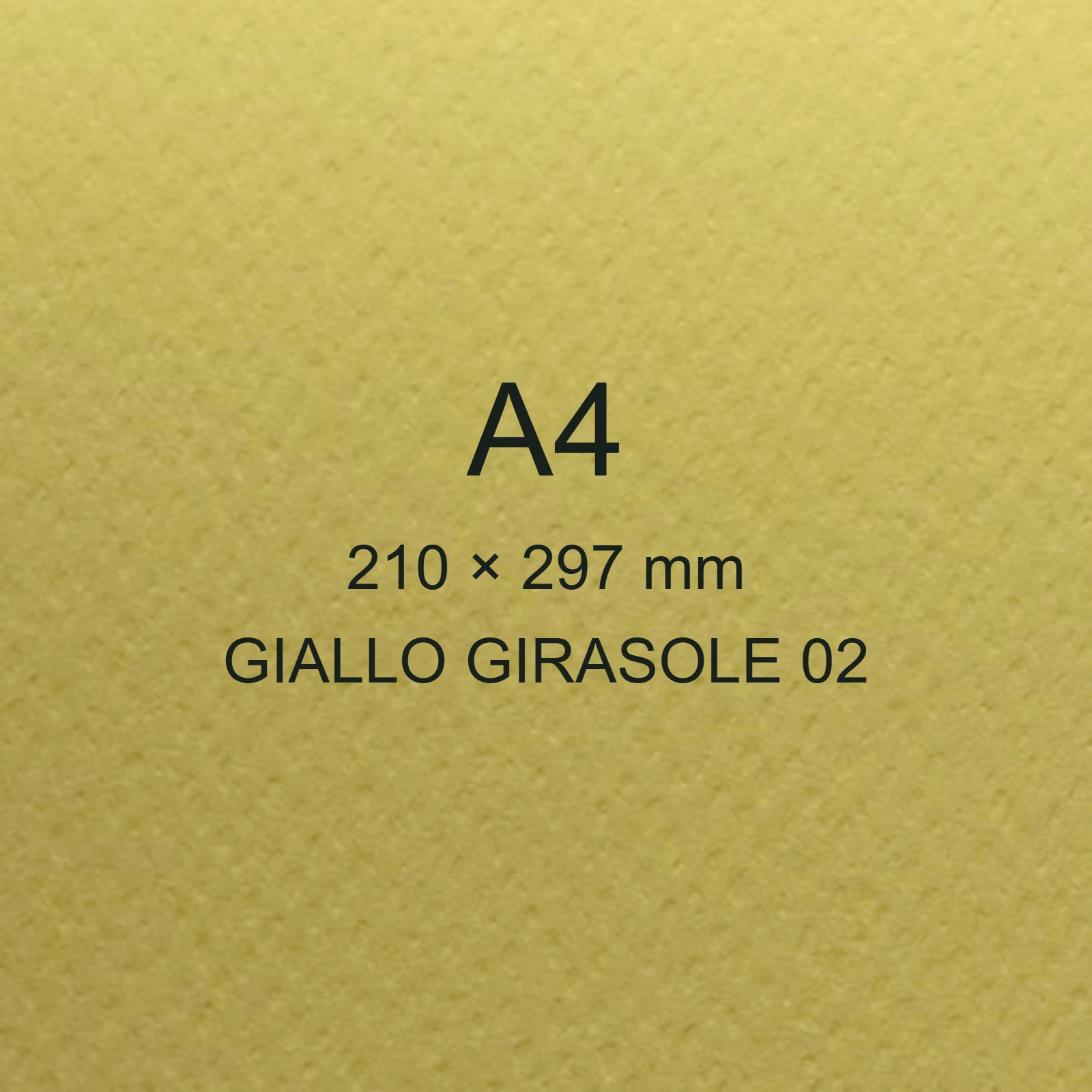 Cartoncino Favini, Prisma Plastificato, 250 g/m², A4, GIALLO GIRASOLE 02 bra1322 - immagine aggiuntiva