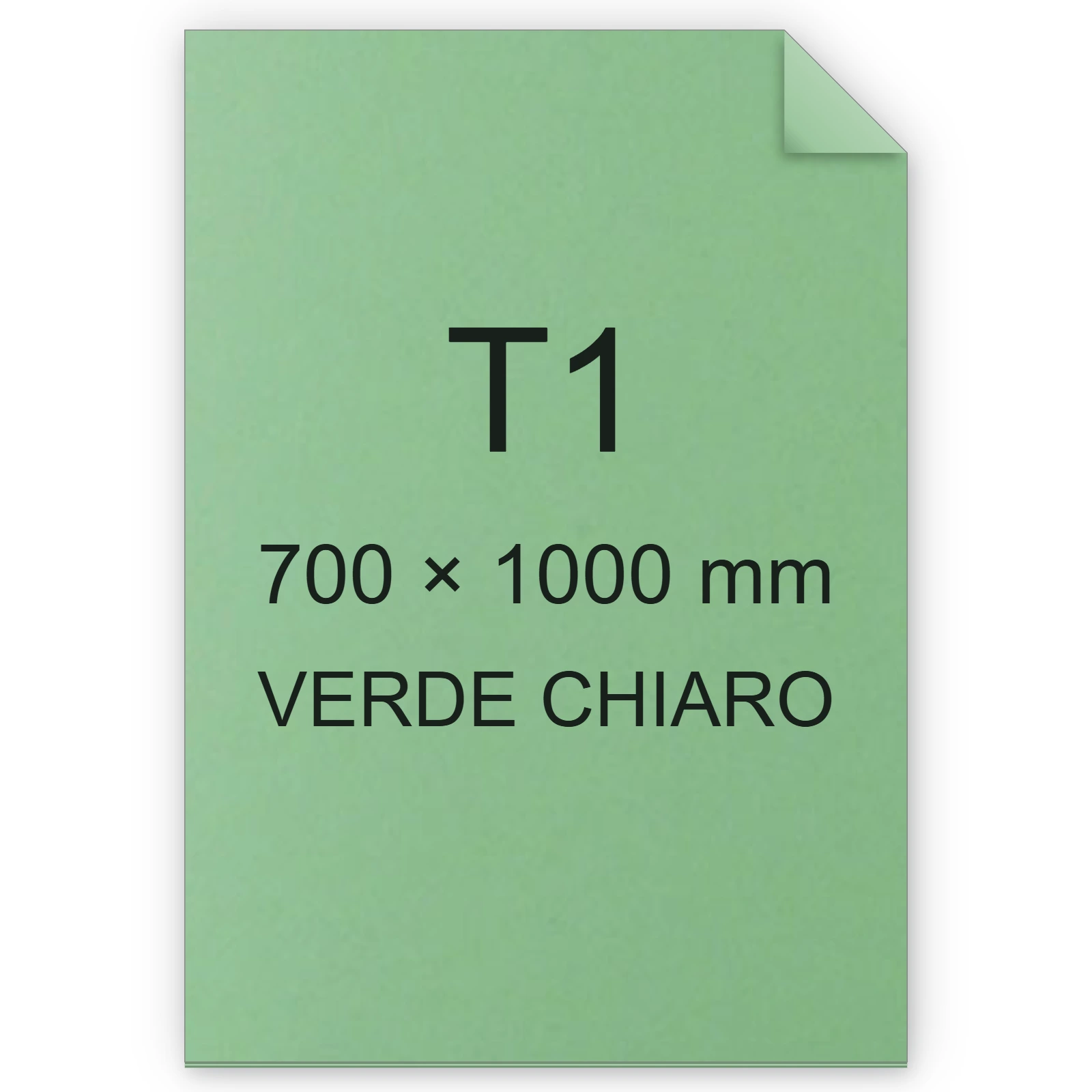 Cartoncino Favini, Bristol Color, 200 g/m², T1, VERDE CHIARO 09 FAVA35P301