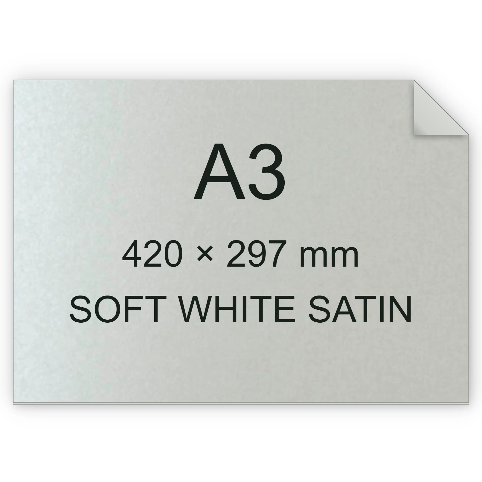 Cartoncino Favini, Majestic Satin, 290 g/m², A3, SOFT WHITE SATIN bra799a3