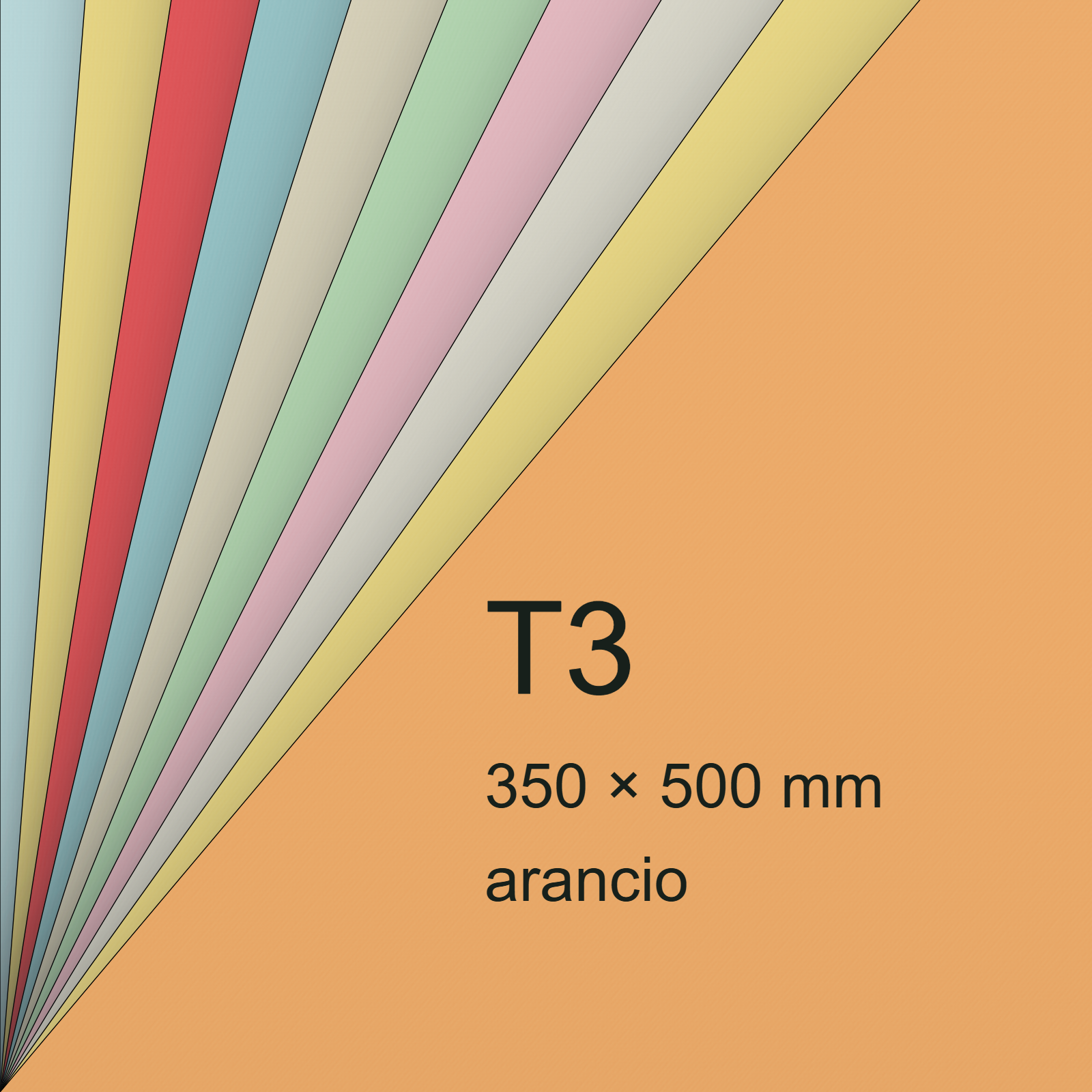 Cartoncino ManilaFormosa ARANCIO, t3, 140gr bra524t3 - immagine aggiuntiva