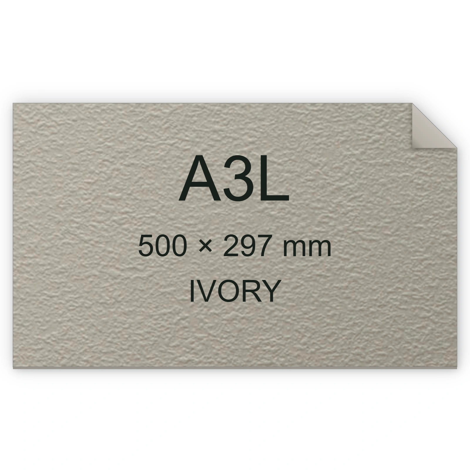 Cartoncino Favini, Tokyo, 350 g/m², A3L, IVORY bra6604a3l