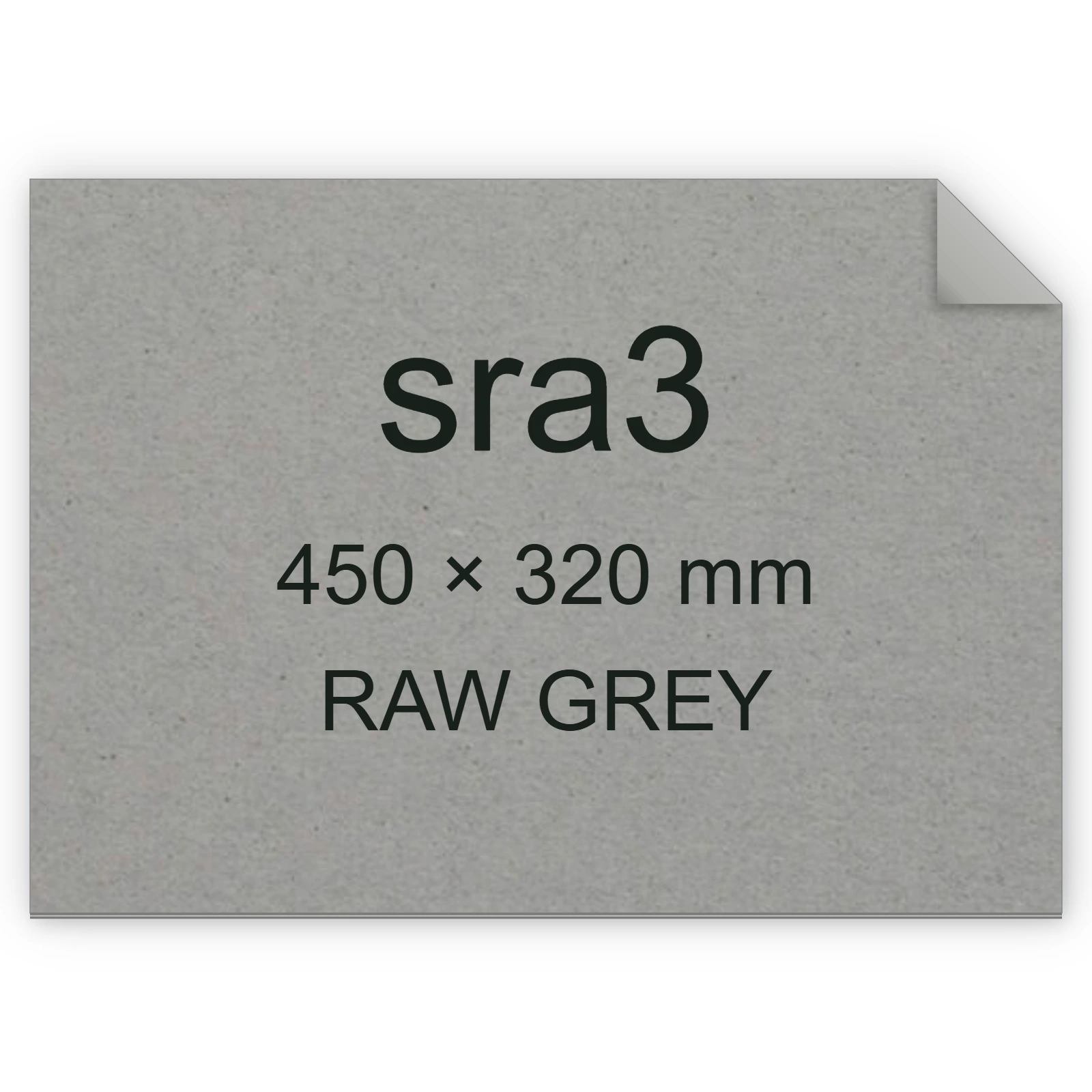 Cartoncino Favini, Shiro Echo Raw, 200 g/m², sra3, RAW GREY bra6656sra3