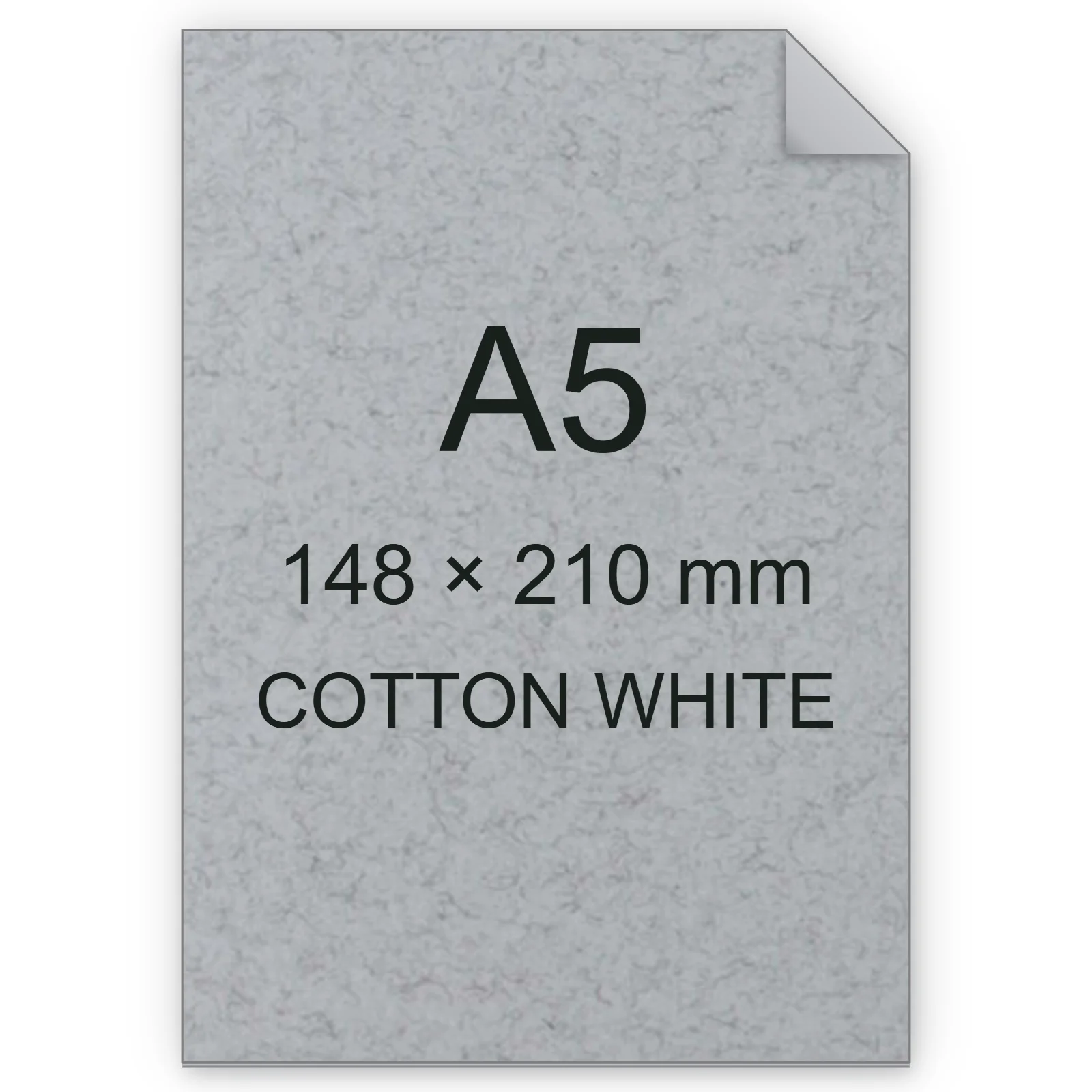Cartoncino Favini, Refit, 360 g/m², A5, COTTON WHITE bra6729a5