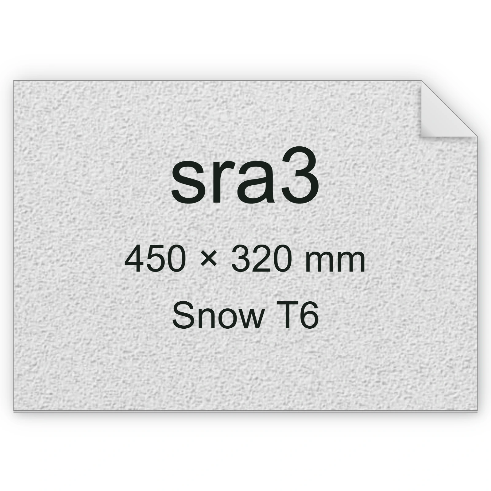 Carta Favini, Classy Covers, 115 g/m², sra3, SNOW T6 bra6642sra3