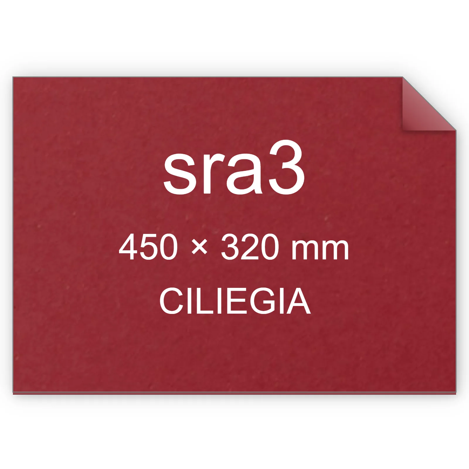 Cartoncino Favini, Crush, 350 g/m², sra3, CILIEGIA bra6709sra3
