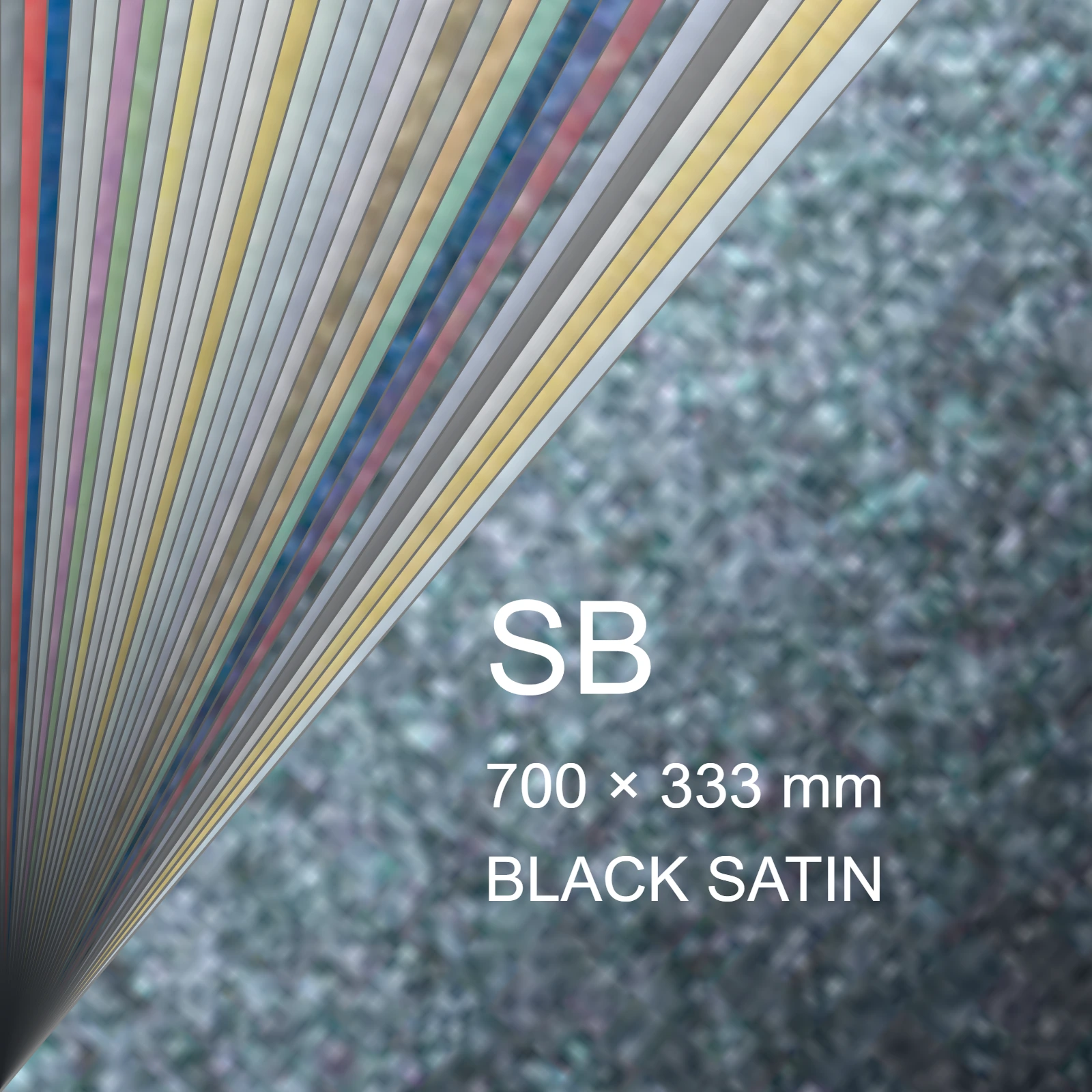 Cartoncino Favini, Majestic Satin, 290 g/m², SB, BLACK SATIN bra1024sb - immagine aggiuntiva