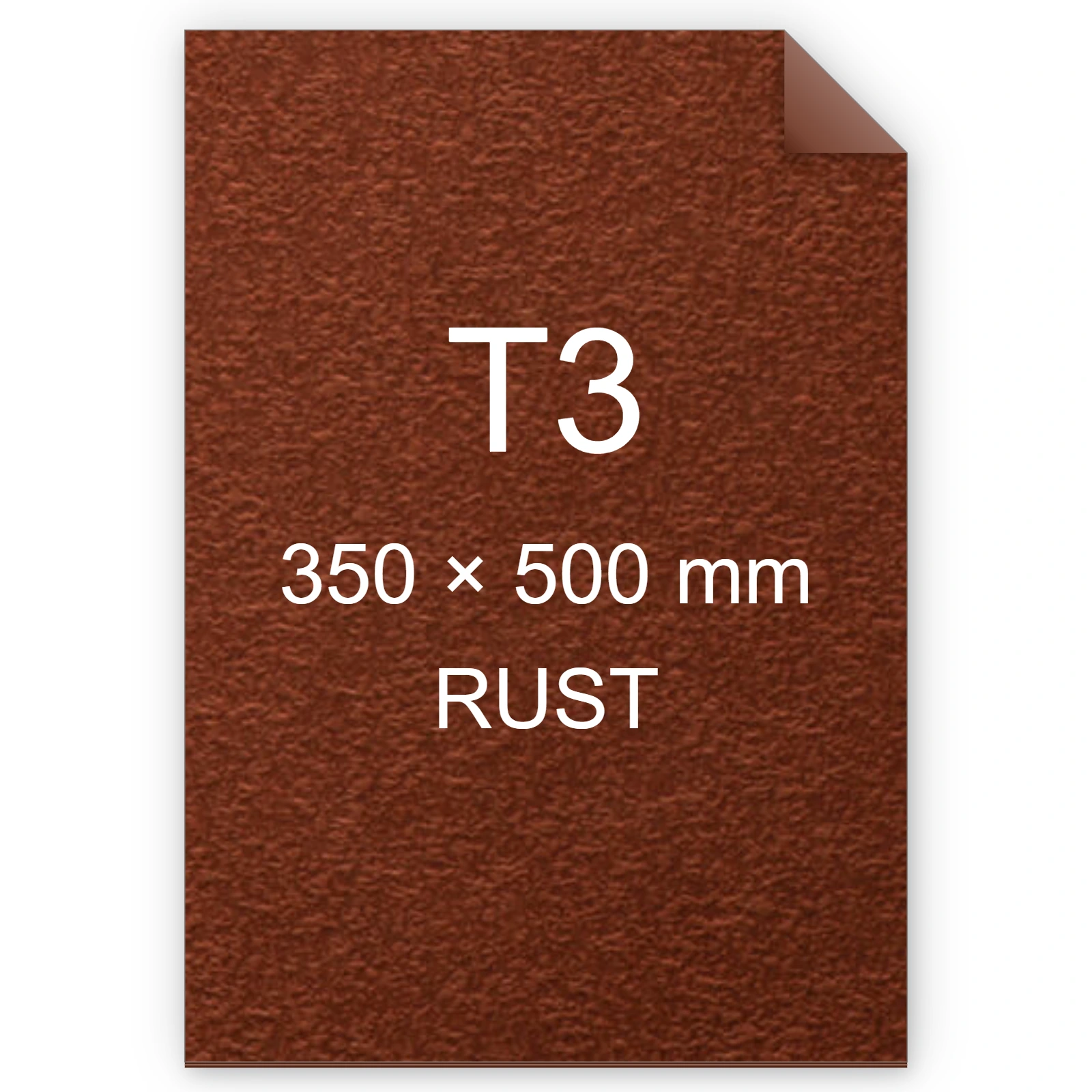 Cartoncino Favini, Tokyo, 350 g/m², T3, RUST bra6614t3