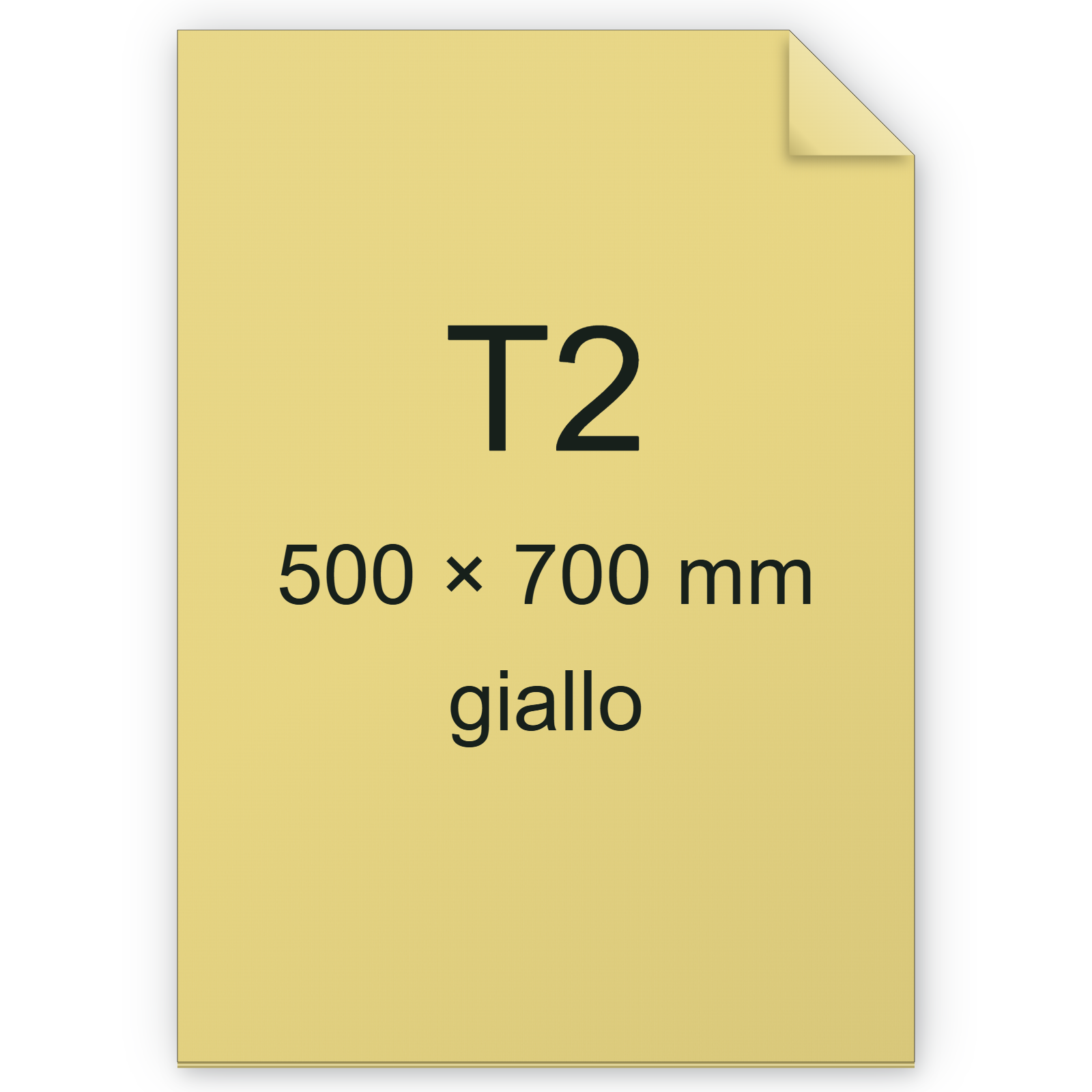 Cartoncino ManilaFormosa GIALLO, t2, 140gr BRA528t2