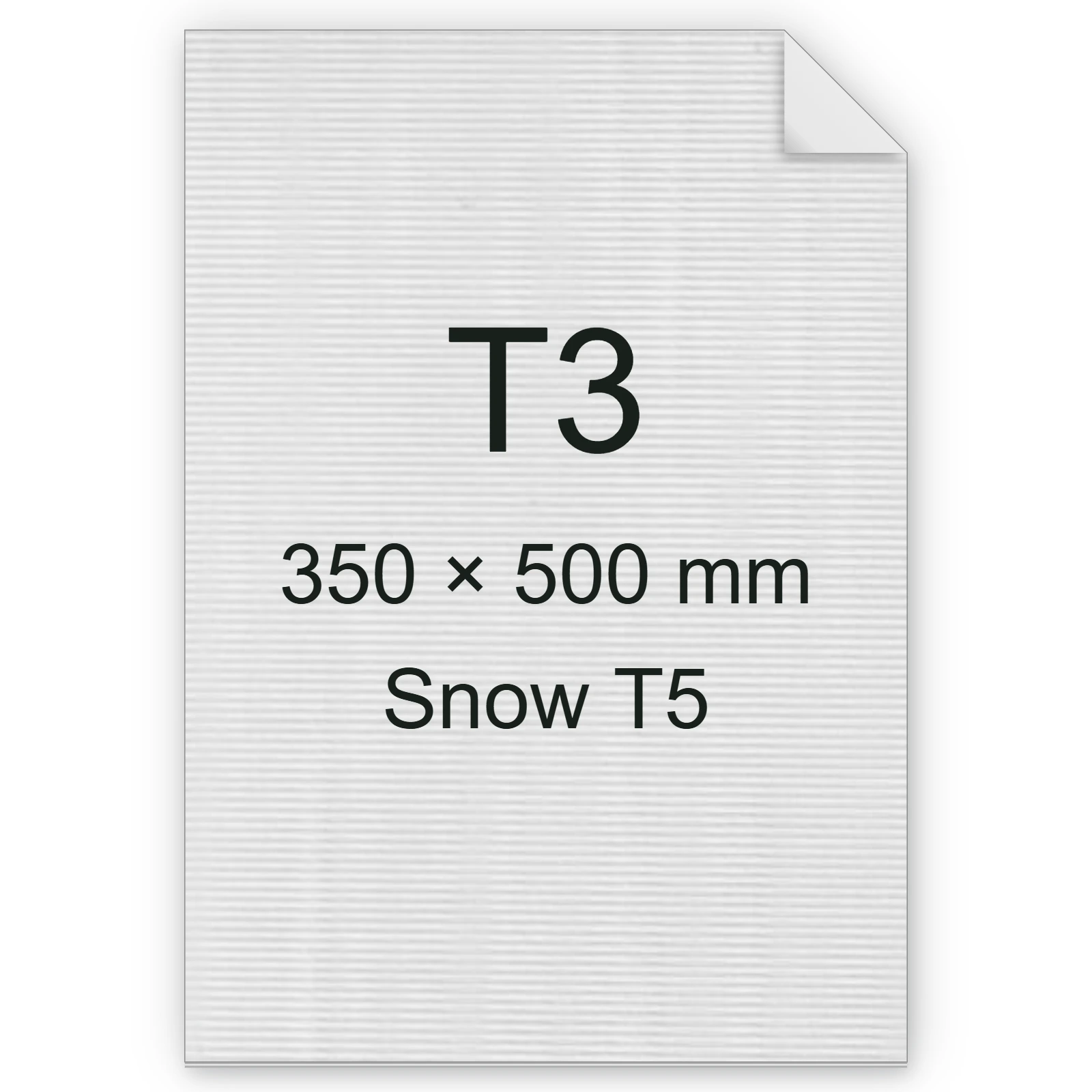 Carta Favini, Classy Covers, 115 g/m², T3, SNOW T5 bra6641t3