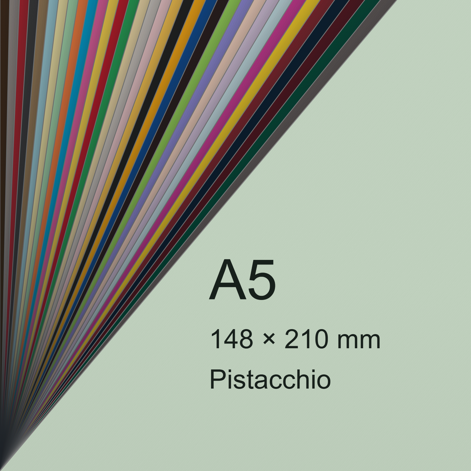 Cartoncino Favini, Burano, 140 g/m², A5, PISTACCHIO 04 bra840A5 - immagine aggiuntiva
