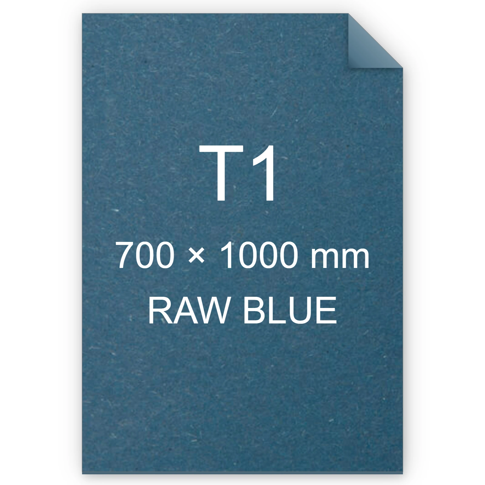 Cartoncino Favini, Shiro Echo Raw, 350 g/m², T1, RAW BLUE bra6668t1