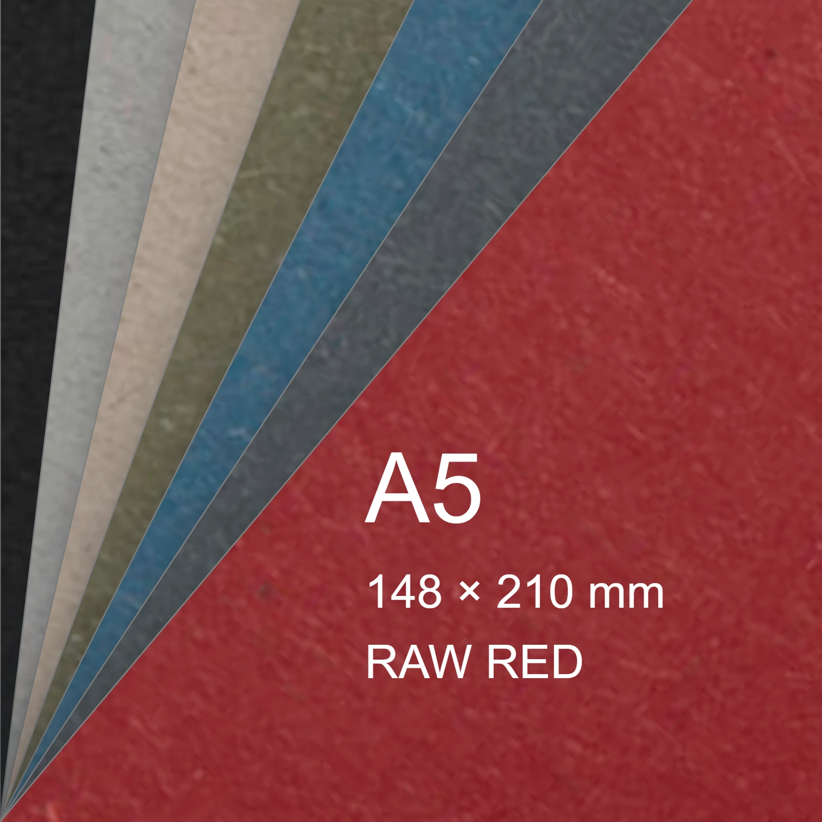Cartoncino Favini, Shiro Echo Raw, 250 g/m², A5, RAW RED bra6670a5 - immagine aggiuntiva