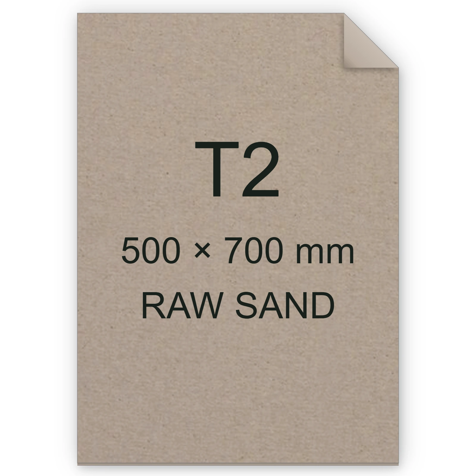 Cartoncino Favini, Shiro Echo Raw, 200 g/m², T2, RAW SAND bra6660t2