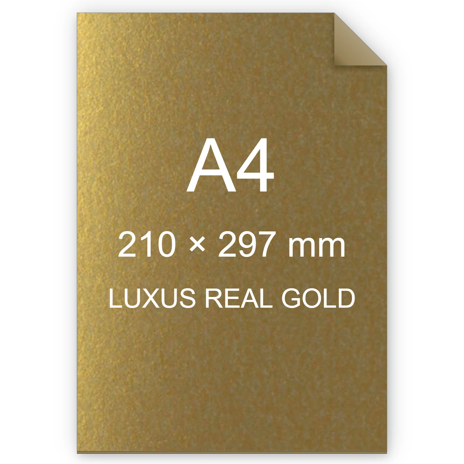 Cartoncino Favini, Majestic Digital HP Indigo, 250 g/m², A4, LUXUS REAL GOLD bra6550