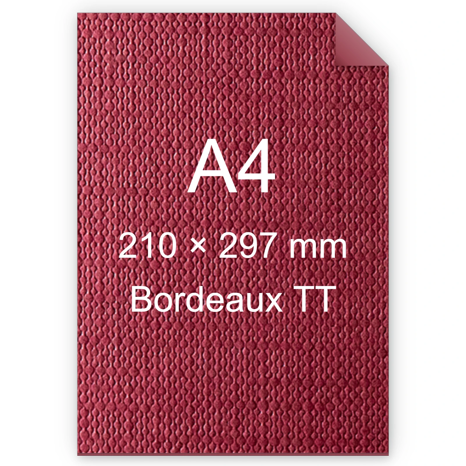 Cartoncino Favini, Classy Covers, 120 g/m², A4, BORDEAUX TT bra6623