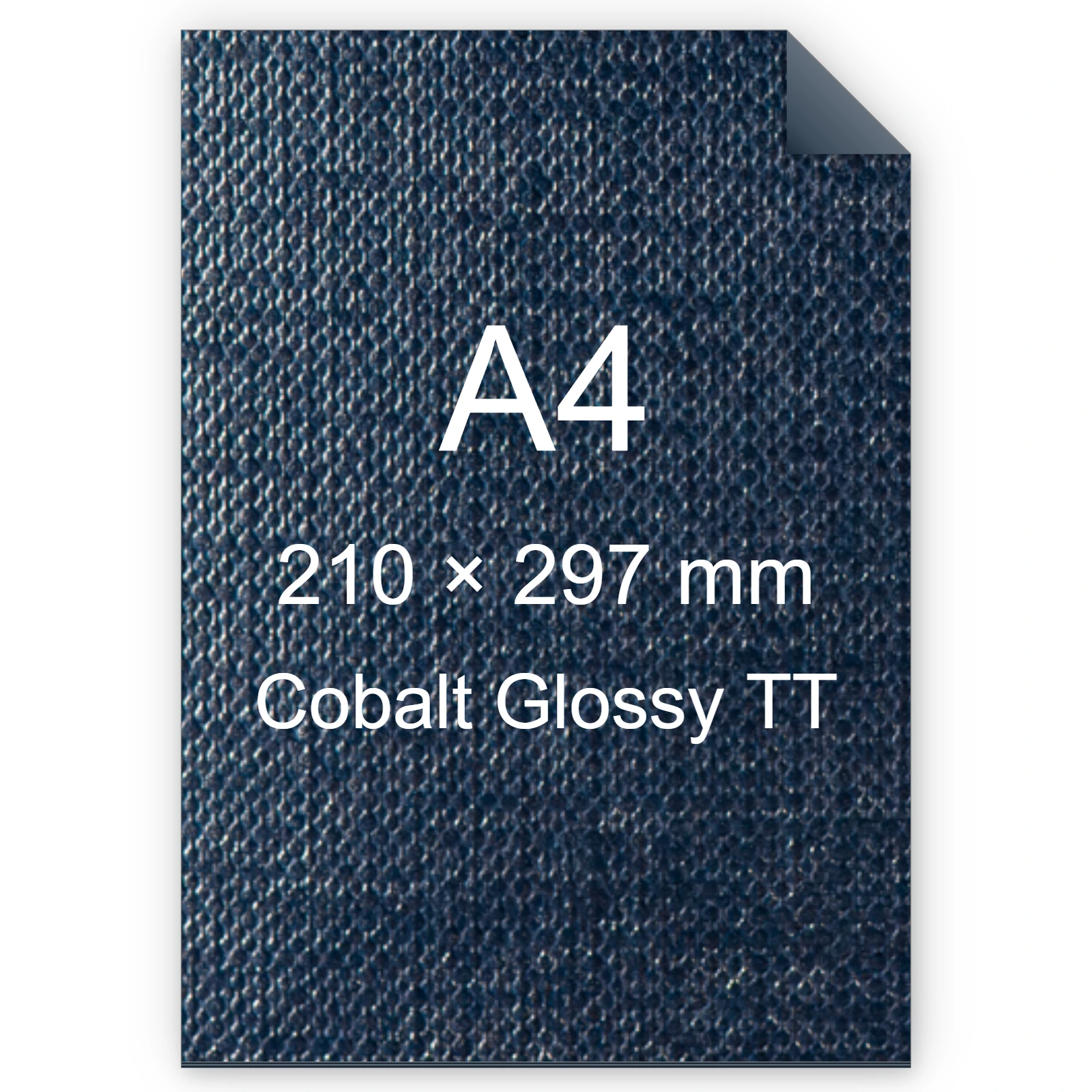 Cartoncino Favini, Classy Covers, 125 g/m², A4, COBALT GLOSSY TT bra6637