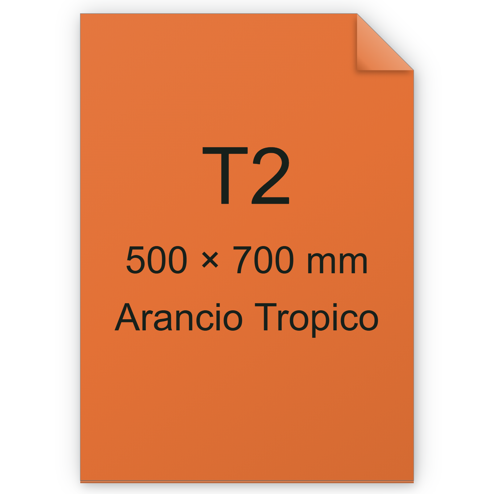 Cartoncino Favini, Burano, 200 g/m², T2, ARANCIO TROPICO 56 BRA576t2