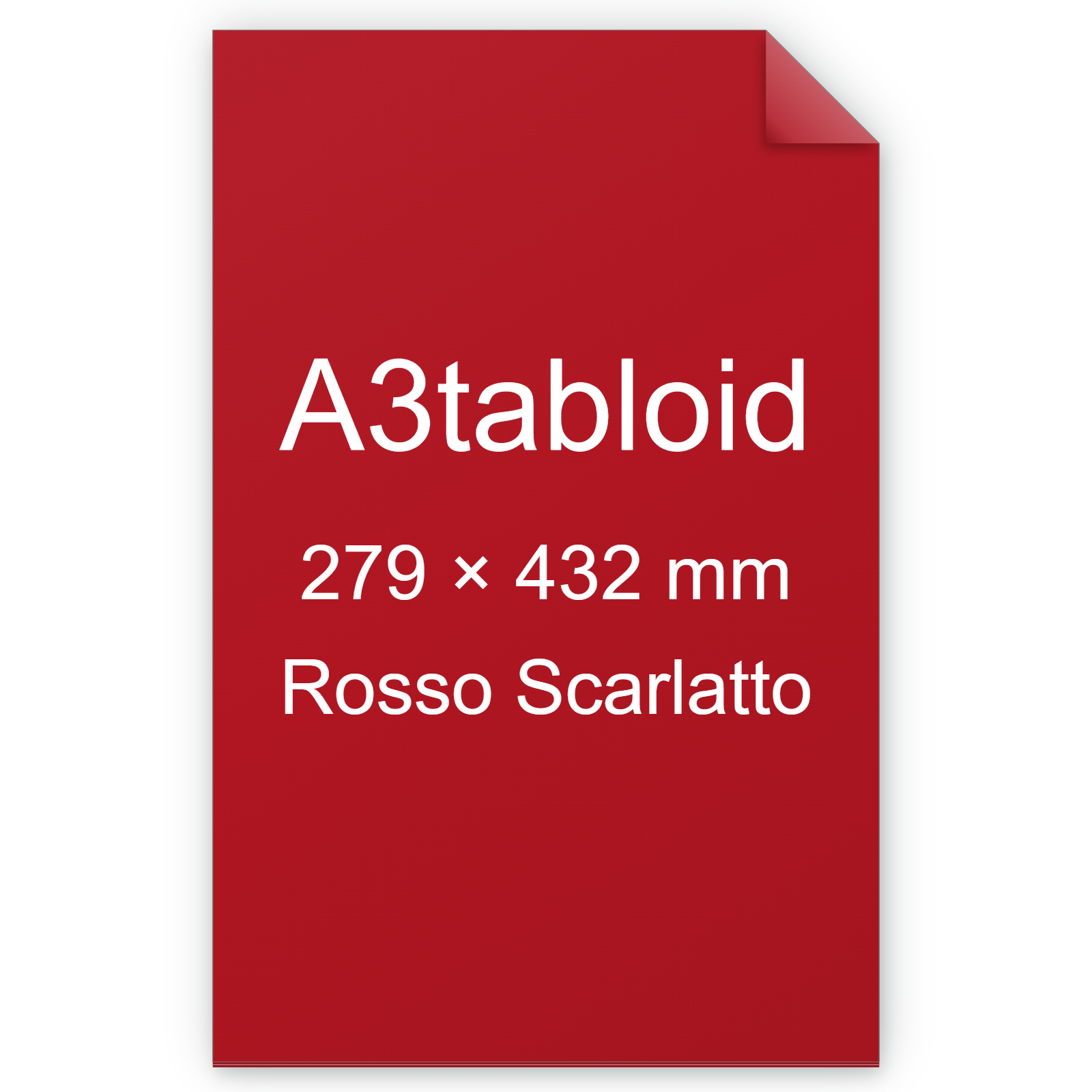 Cartoncino Favini, Burano, 200 g/m², A3TABLOID, ROSSO SCARLATTO 61 bra592a3tabloid