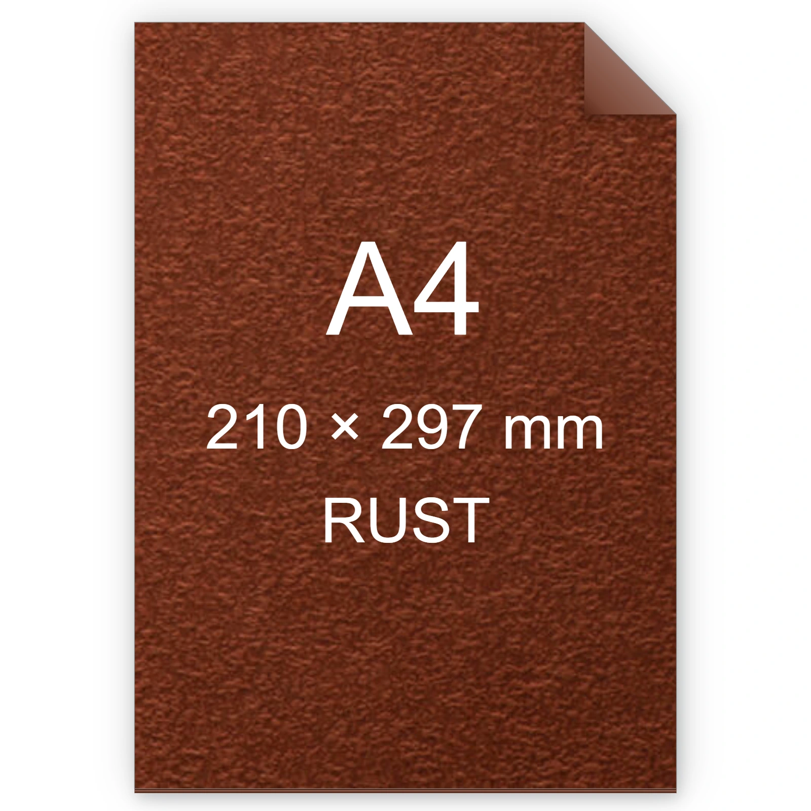 Cartoncino Favini, Tokyo, 120 g/m², A4, RUST bra6613