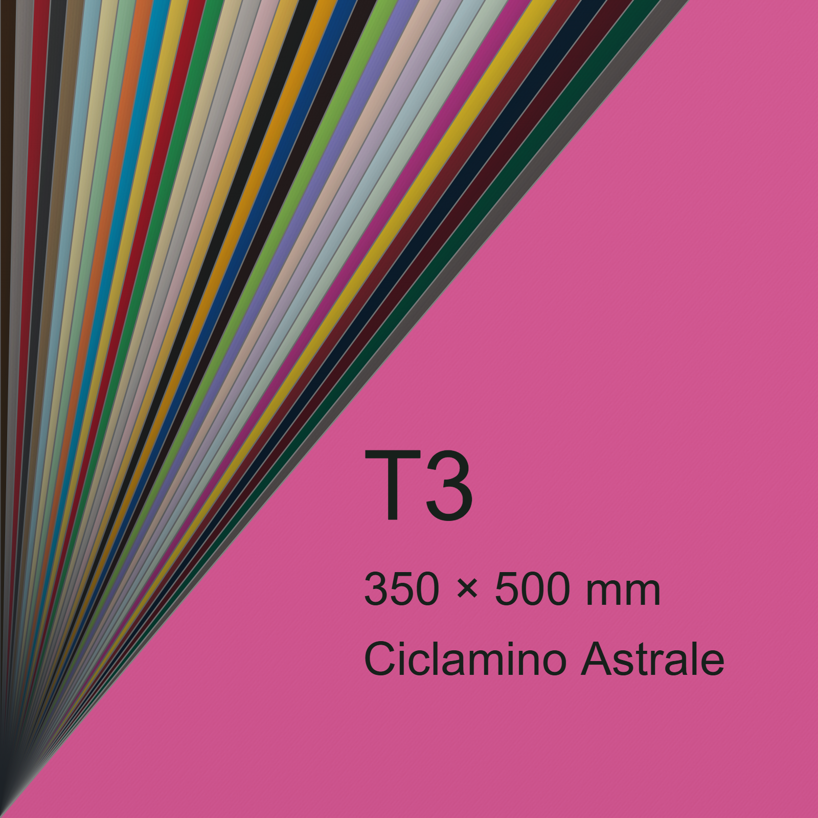 Cartoncino Favini, Burano, 140 g/m², T3, CICLAMINO ASTRALE 58 bra583T3 - immagine aggiuntiva