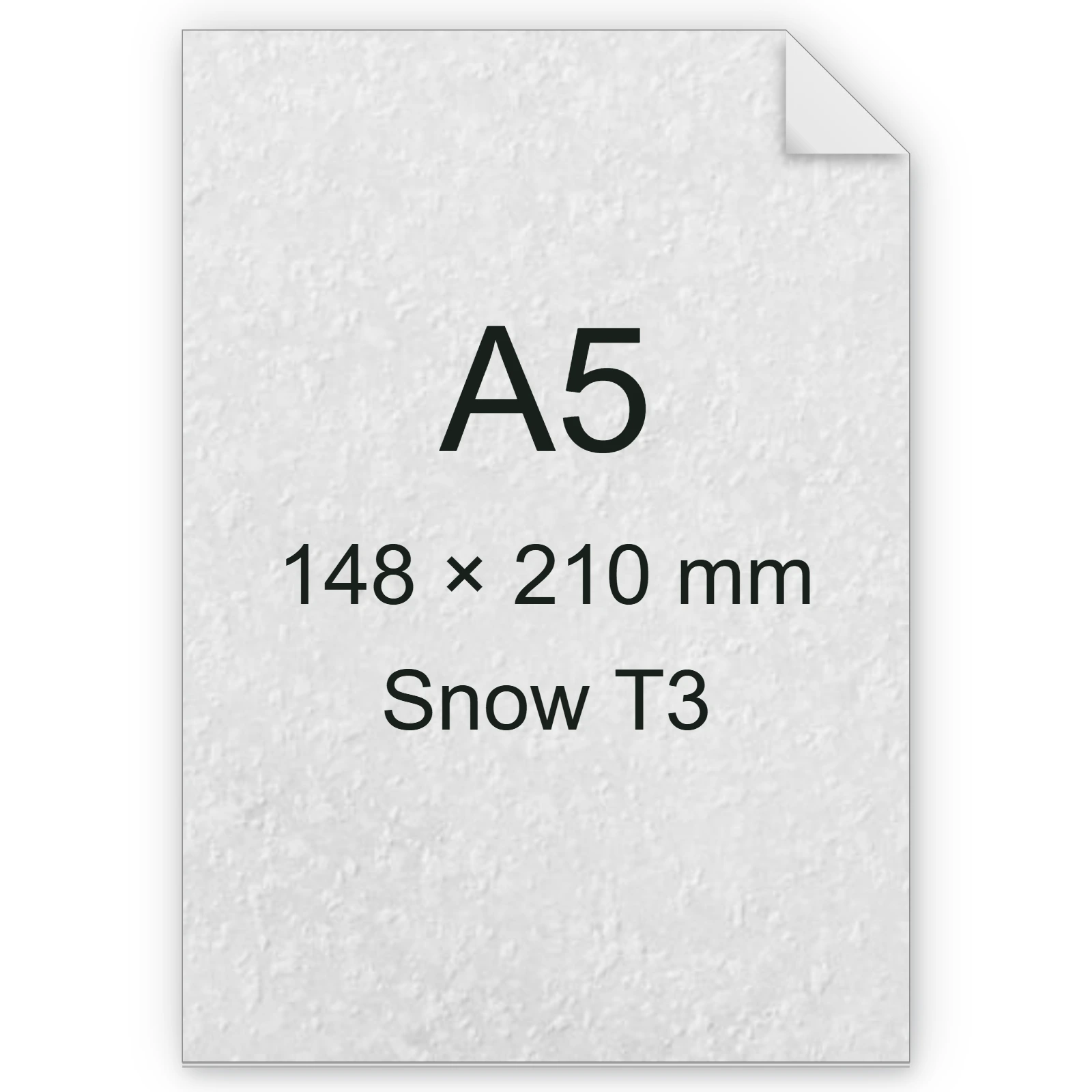 Carta Favini, Classy Covers, 115 g/m², A5, SNOW T3 bra6640a5