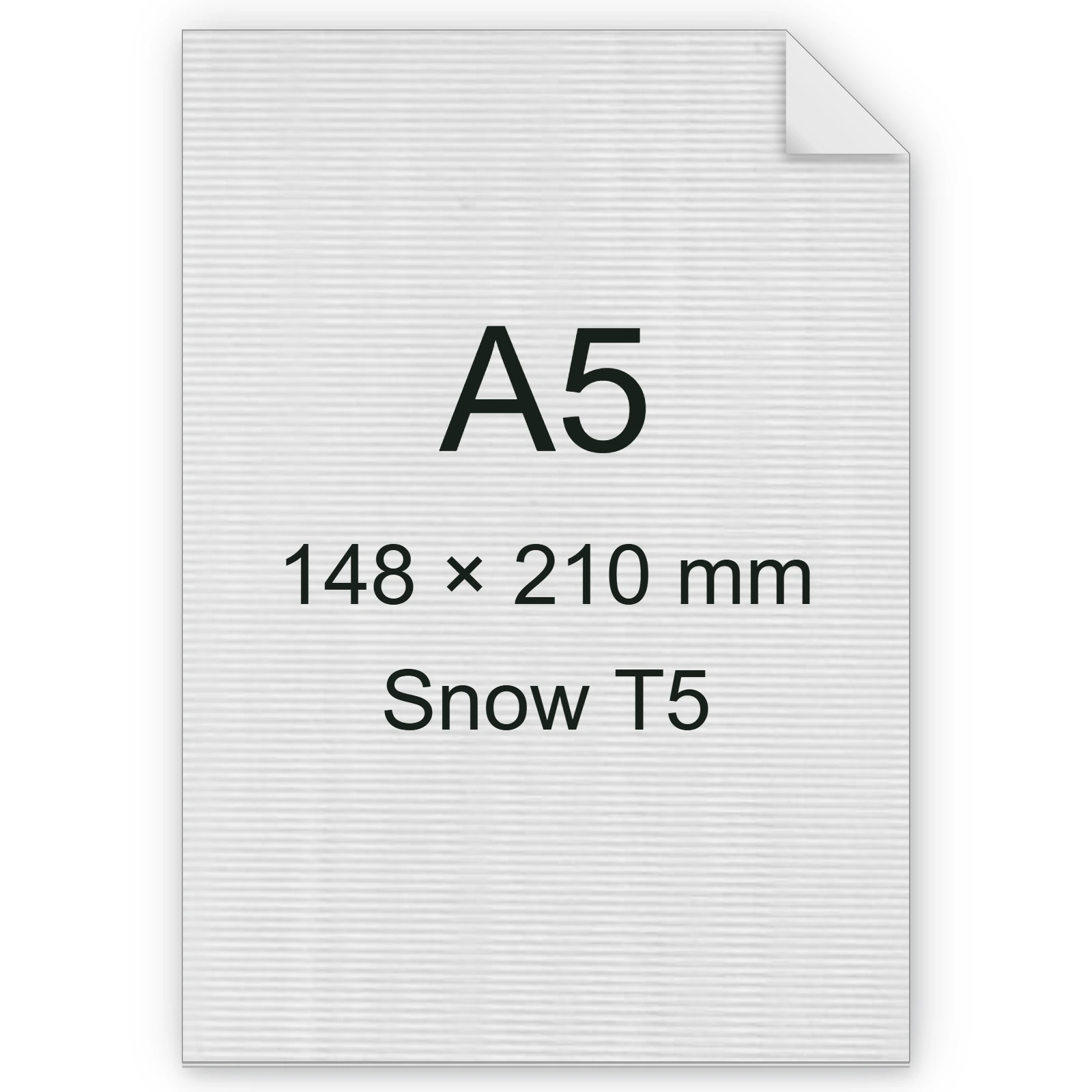 Carta Favini, Classy Covers, 115 g/m², A5, SNOW T5 bra6641a5