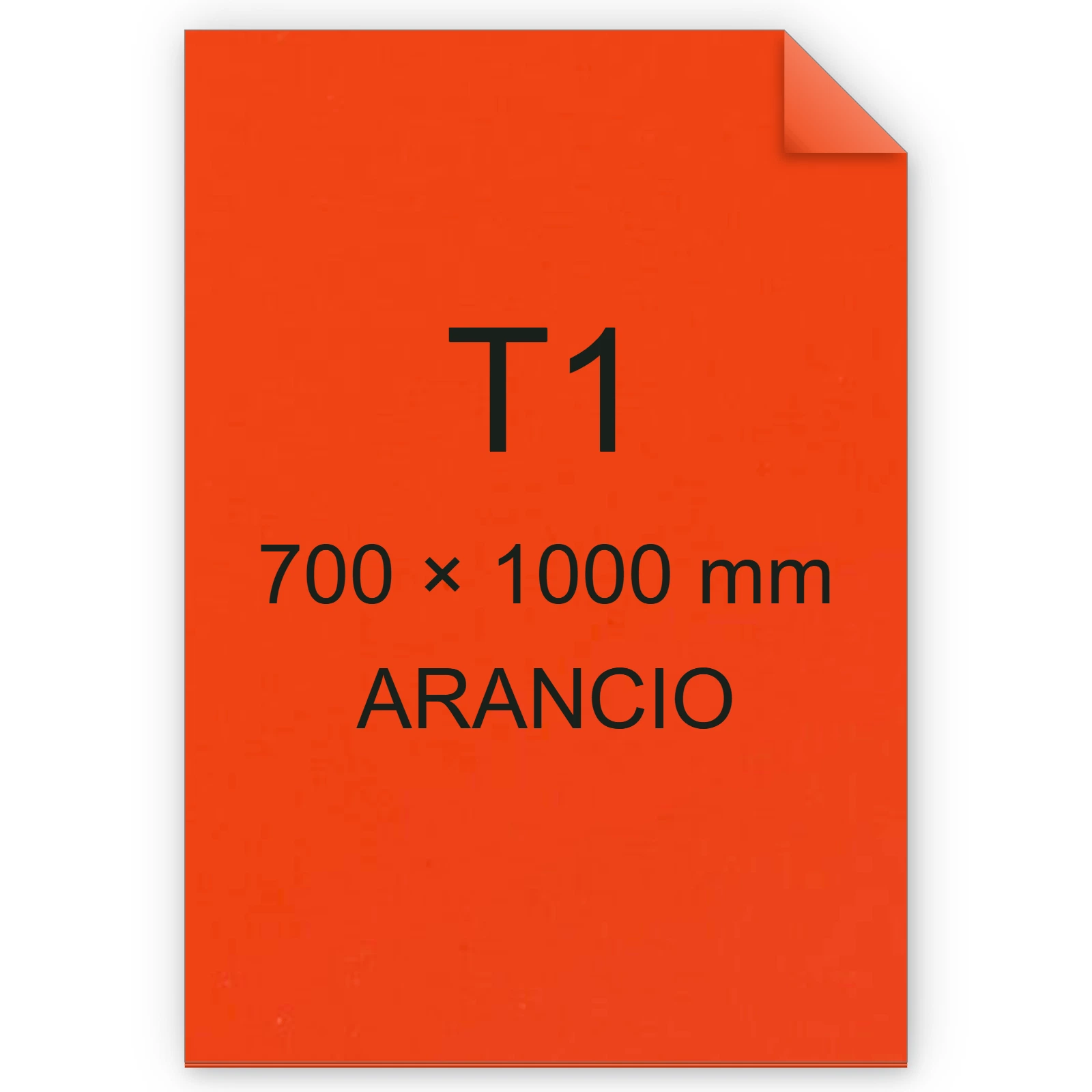 Cartoncino Favini, Bindakote Monolucido Colori Forti, 250 g/m², T1, ARANCIO 13 bra950T1