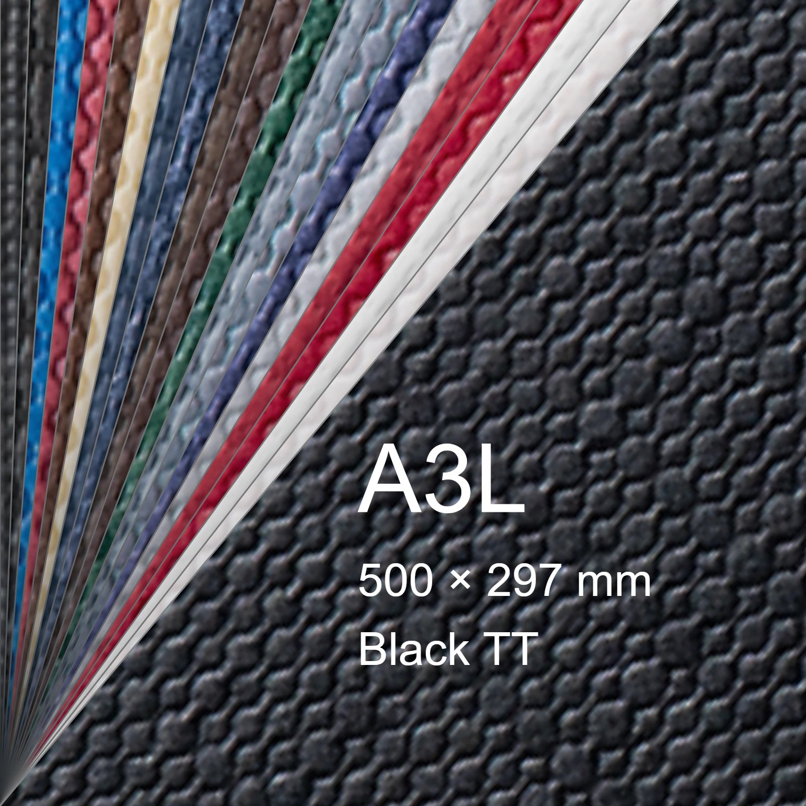 Cartoncino Favini, Classy Covers, 120 g/m², A3L, BLACK TT bra6632a3l - immagine aggiuntiva
