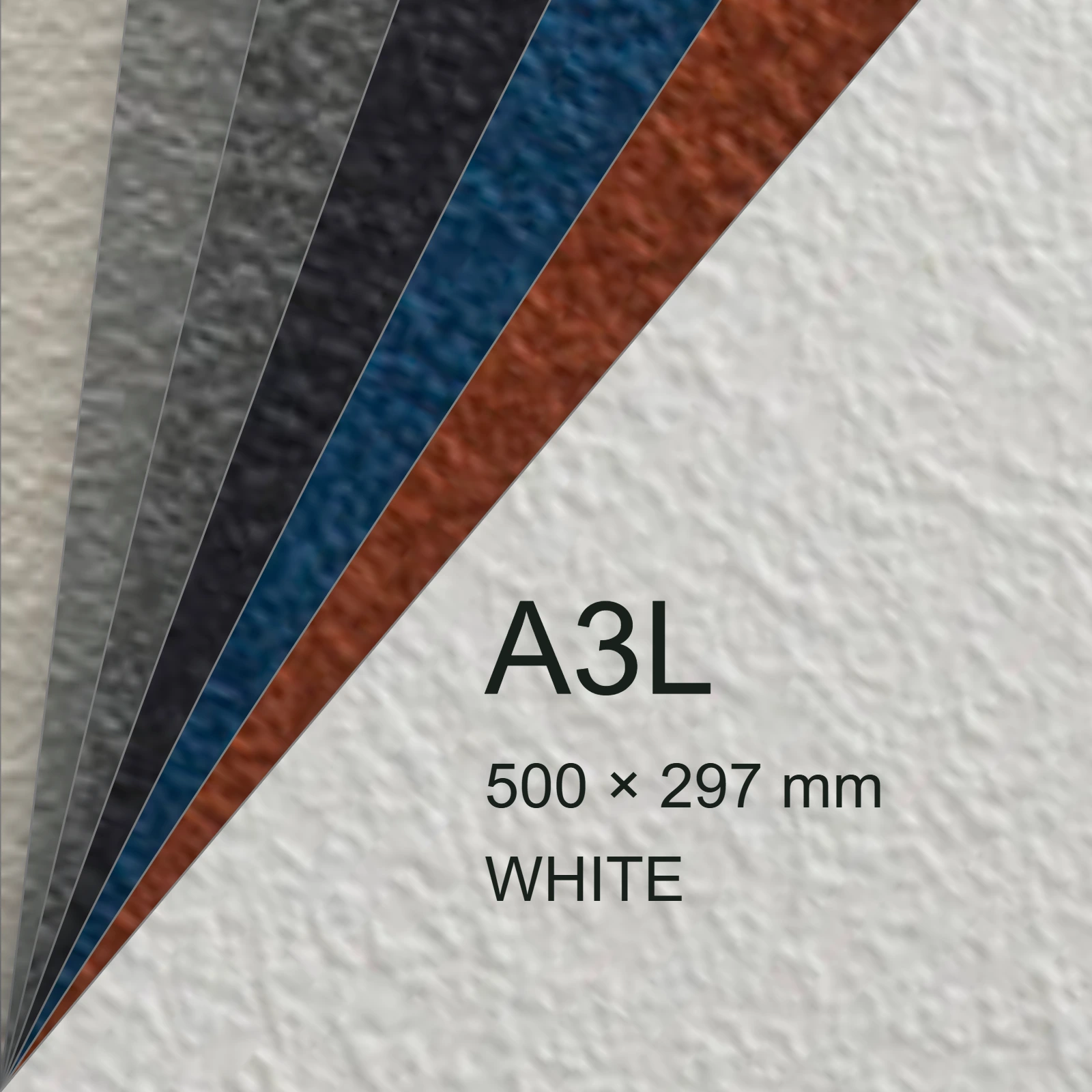 Cartoncino Favini, Tokyo, 120 g/m², A3L, WHITE bra6601a3l - immagine aggiuntiva