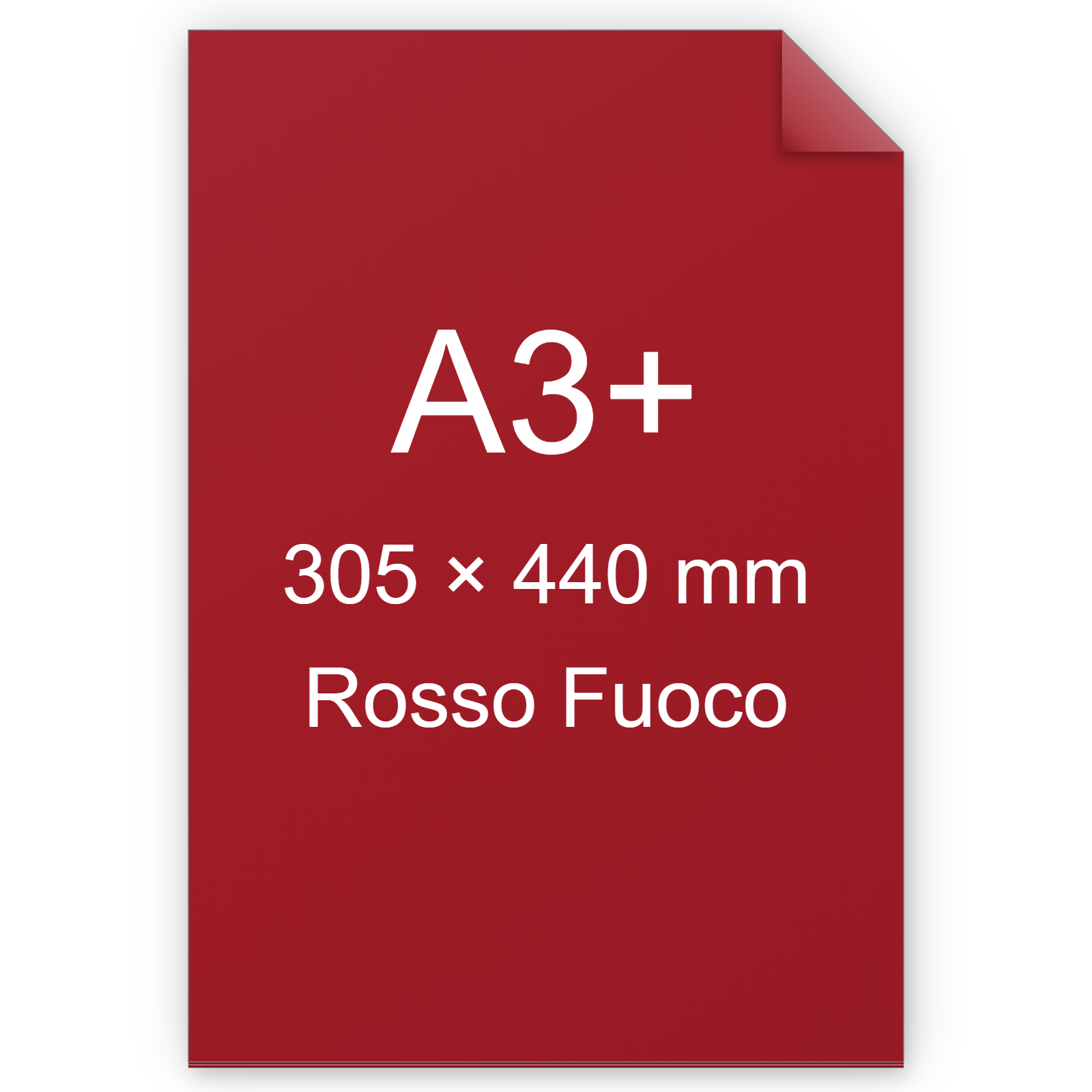 Cartoncino Favini, Burano, 200 g/m², A3+, ROSSO FUOCO 79 BRA3348a3+