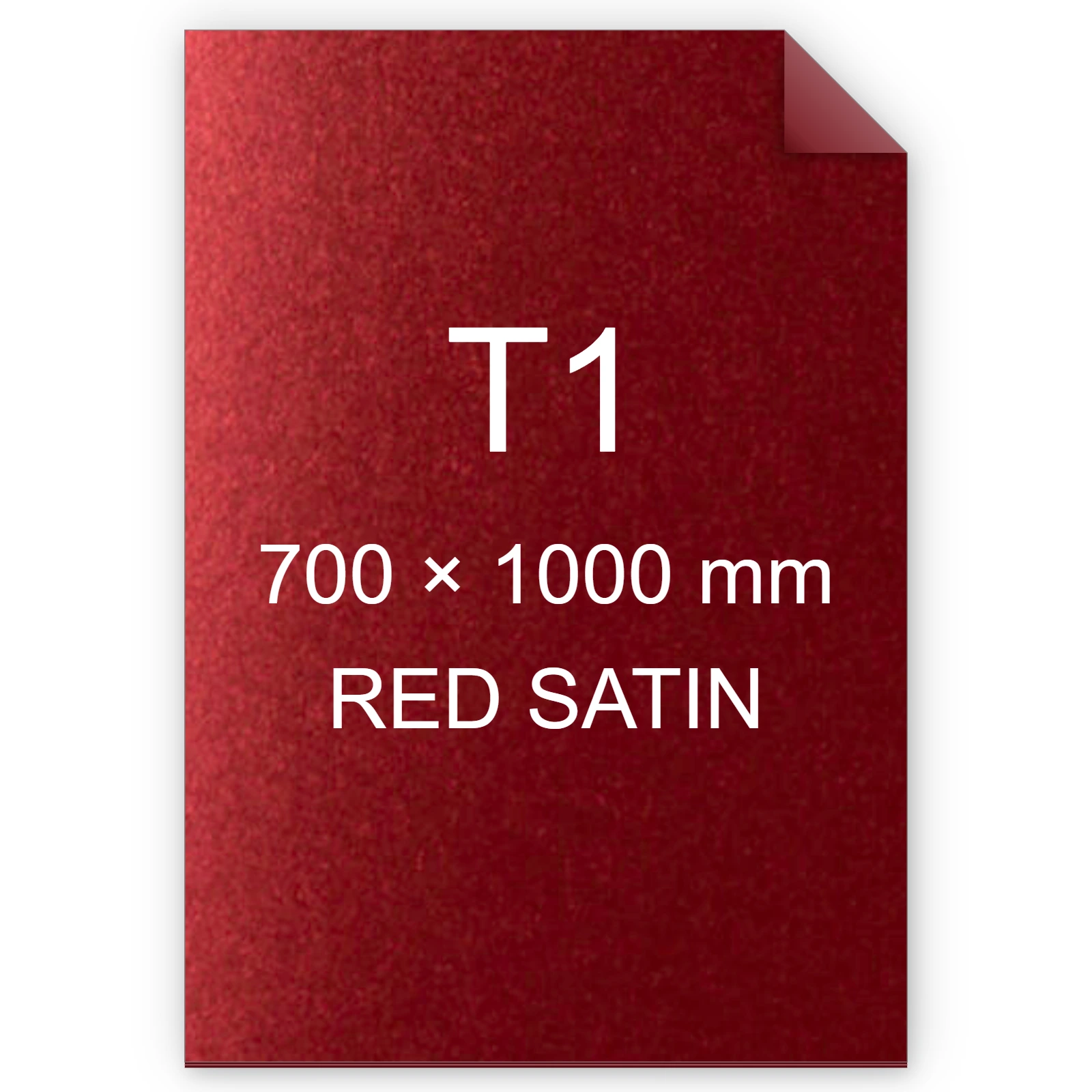 Cartoncino Favini, Majestic Satin, 290 g/m², T1, RED SATIN bra1018t1
