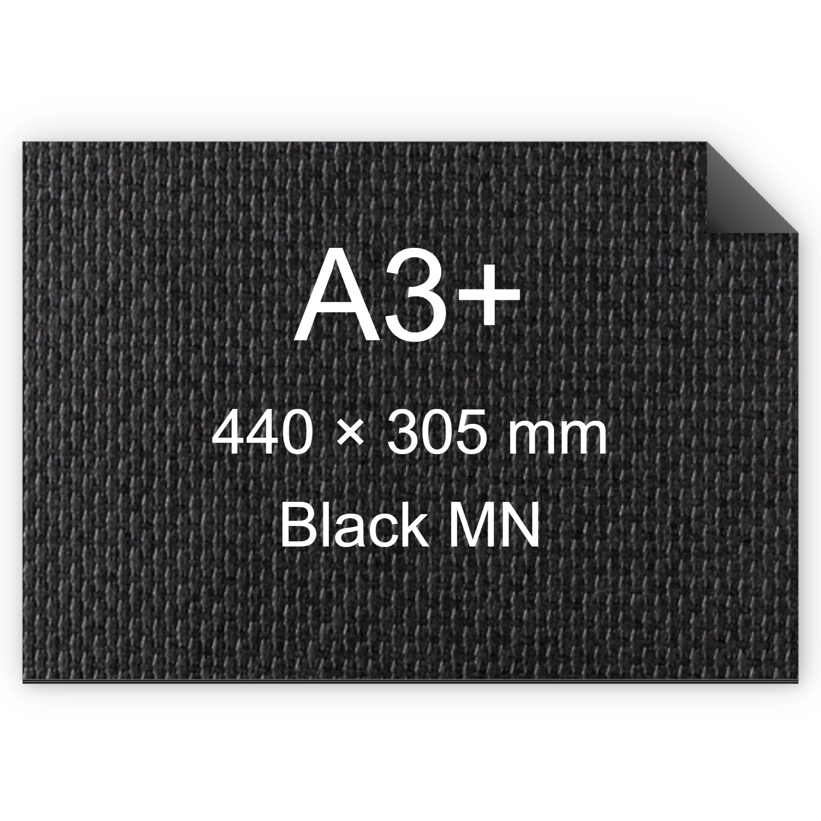 Cartoncino Favini, Classy Covers, 120 g/m², A3+, BLACK MN bra6634a3+