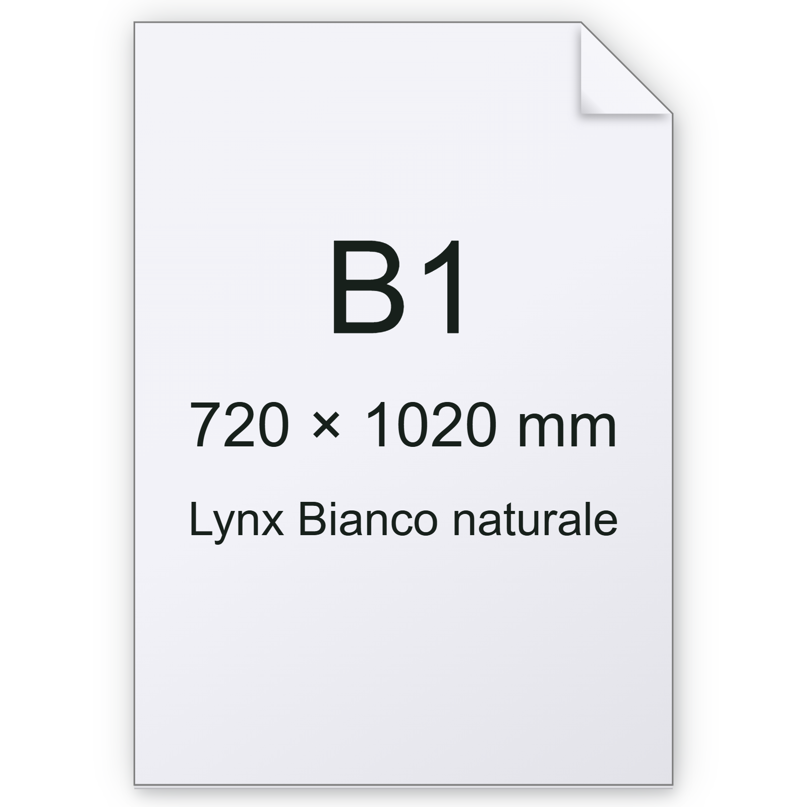 CartaLynx, Munken, BiancoNATURALE, 90gr, b1 bra1850b1