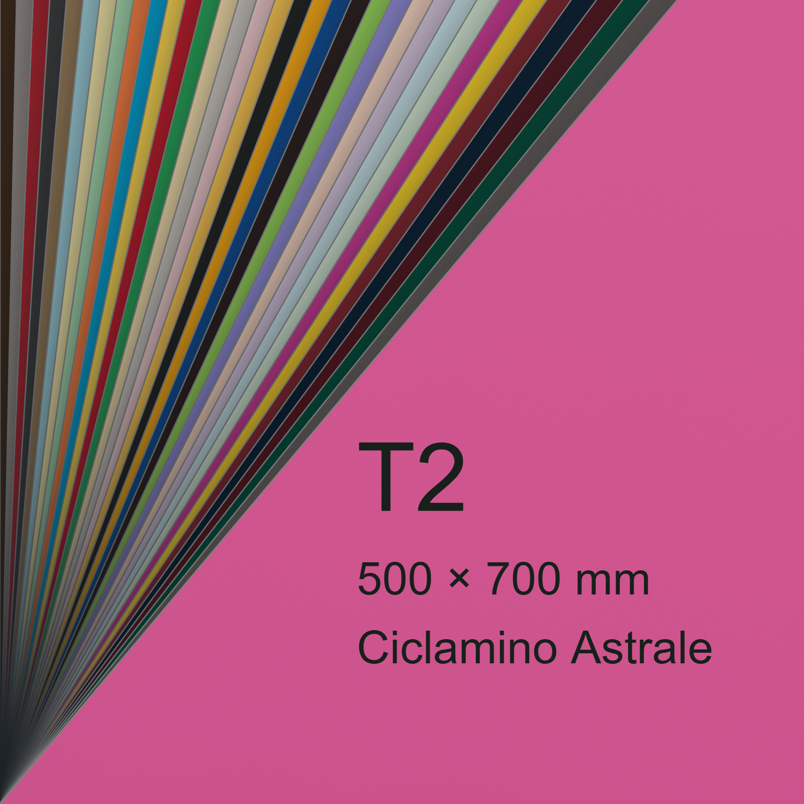Cartoncino Favini, Burano, 140 g/m², T2, CICLAMINO ASTRALE 58 bra583T2 - immagine aggiuntiva