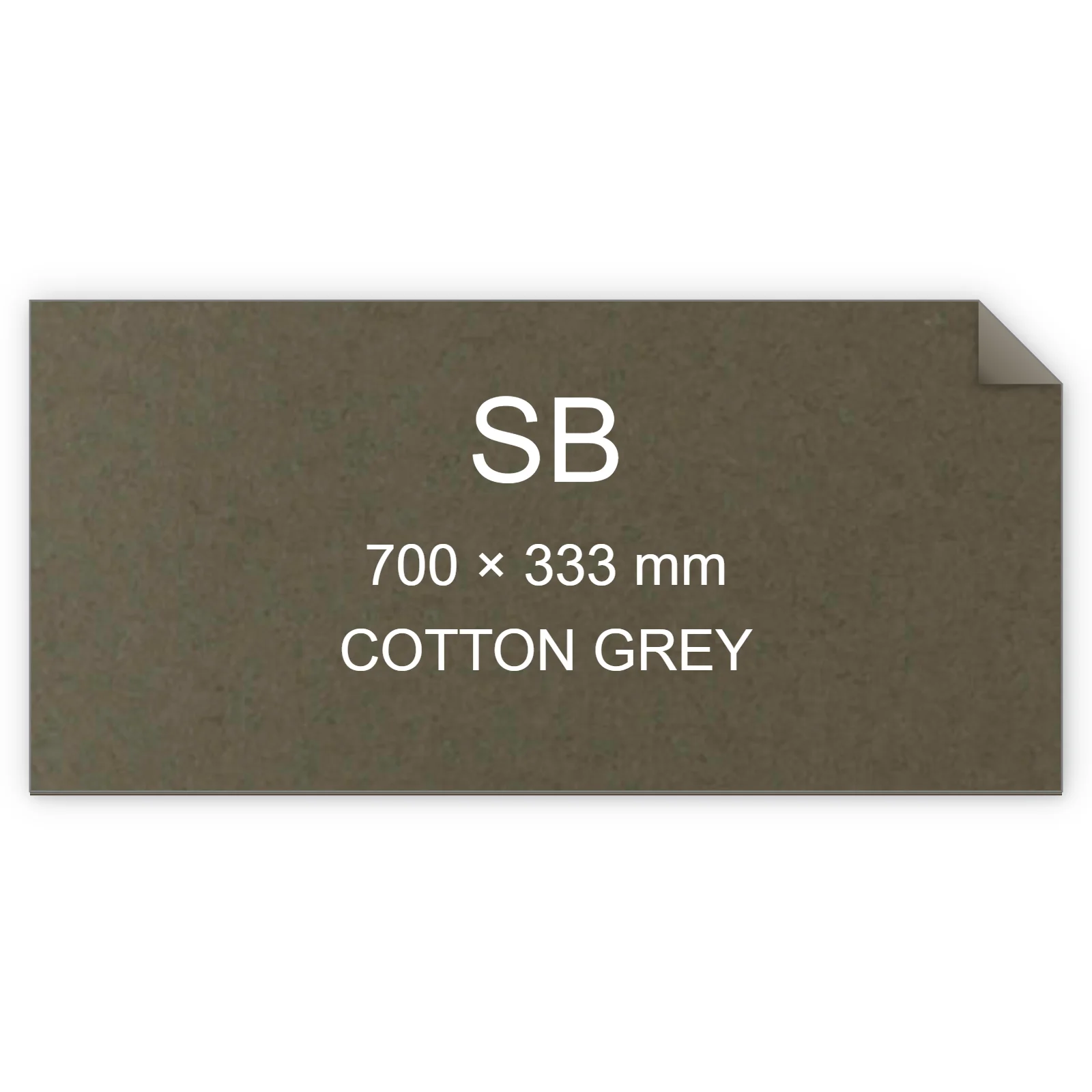 Cartoncino Favini, Refit, 250 g/m², SB, COTTON GREY bra6734sb