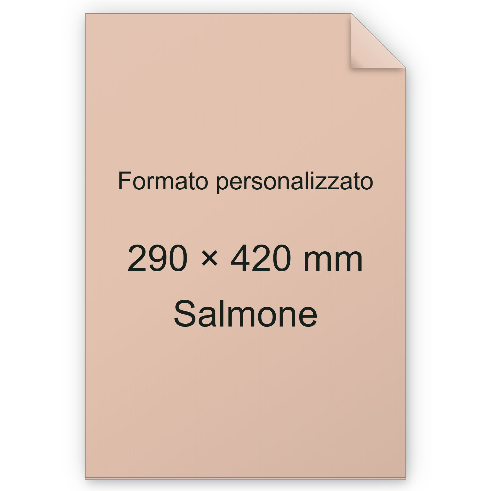 Cartoncino Favini, Burano, 140 g/m², 290x420 mm, SALMONE 05 bra827A3