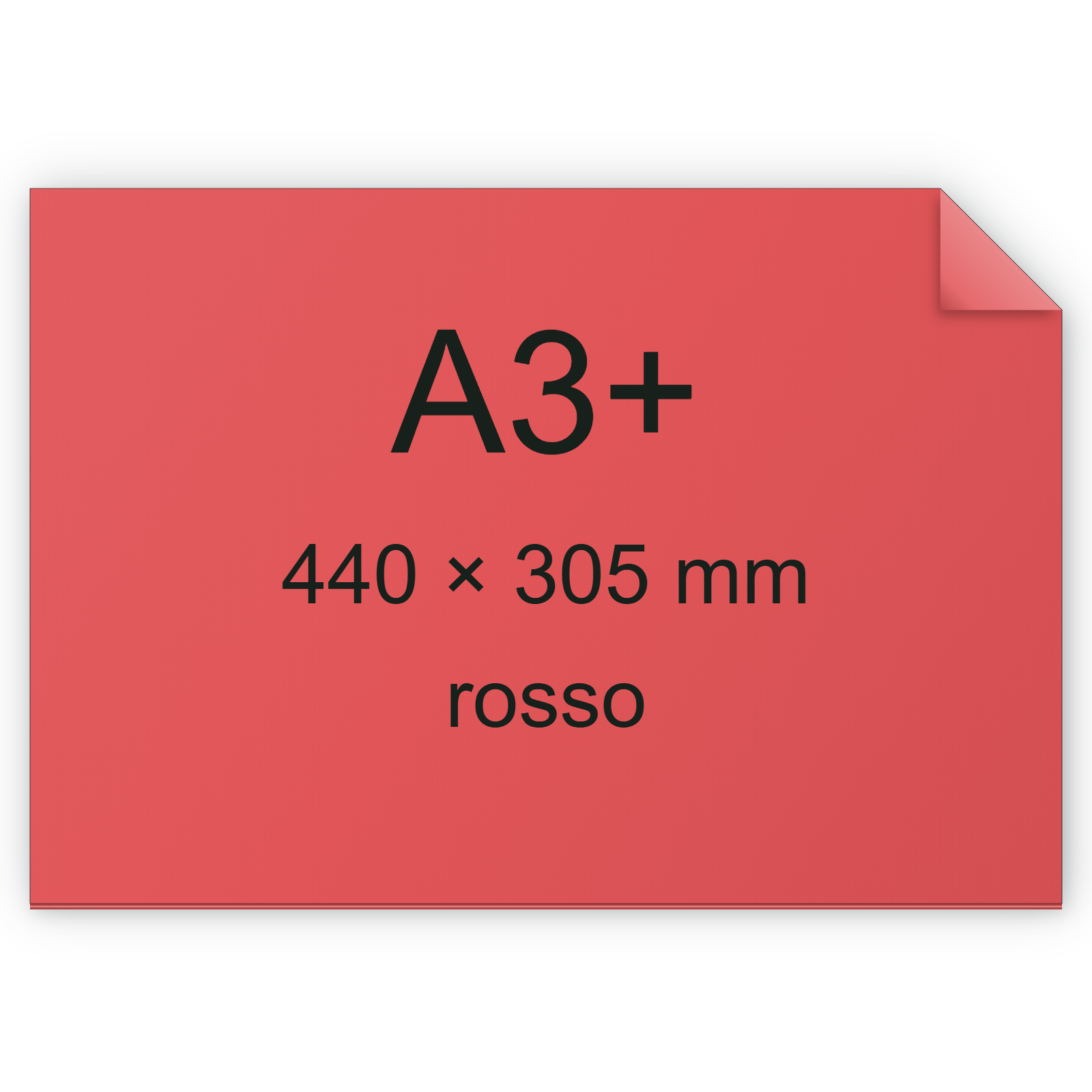 Cartoncino ManilaFormosa ROSSO, a3+, 140gr BRA536a3+