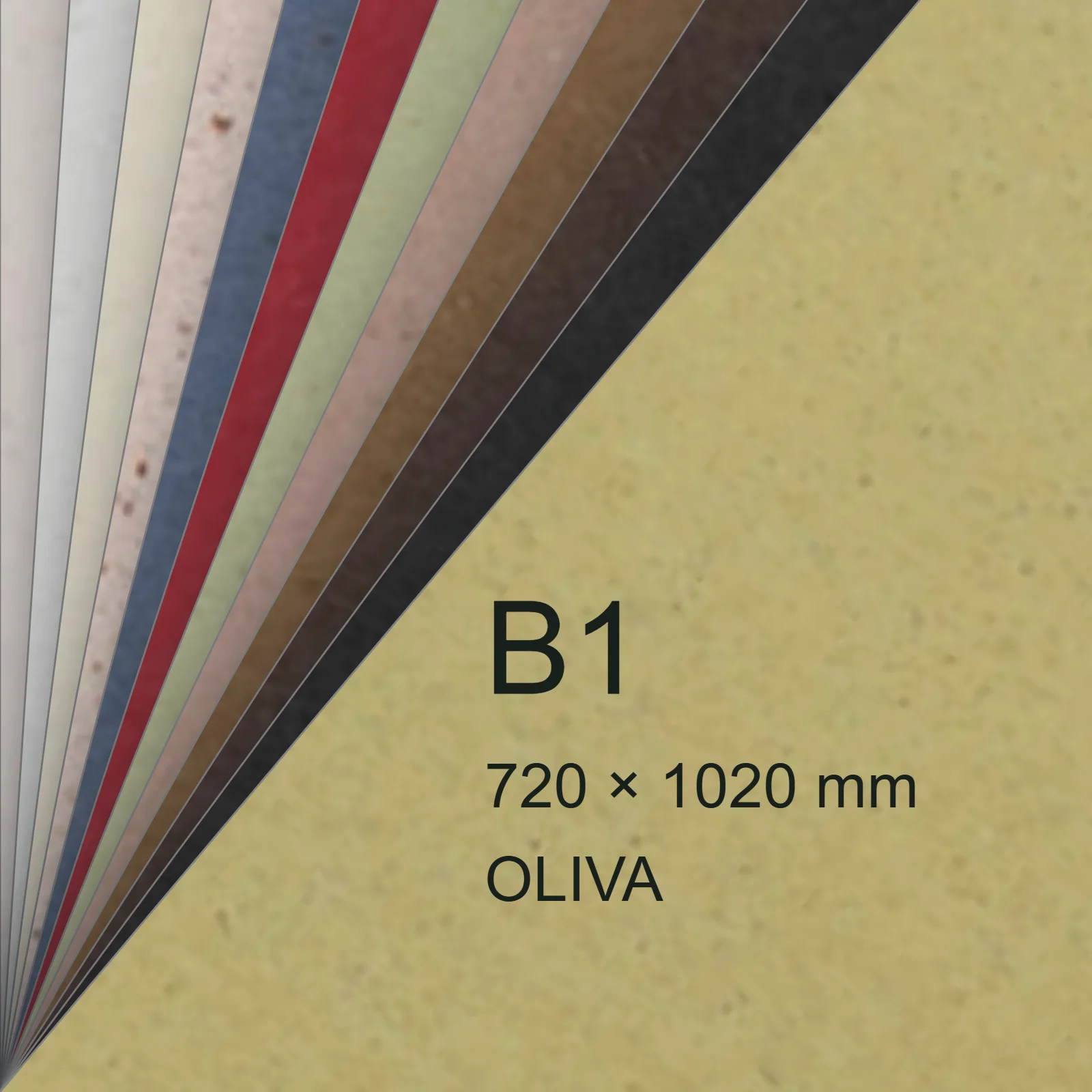 Cartoncino Favini, Crush, 120 g/m², B1, OLIVA bra6701b1 - immagine aggiuntiva
