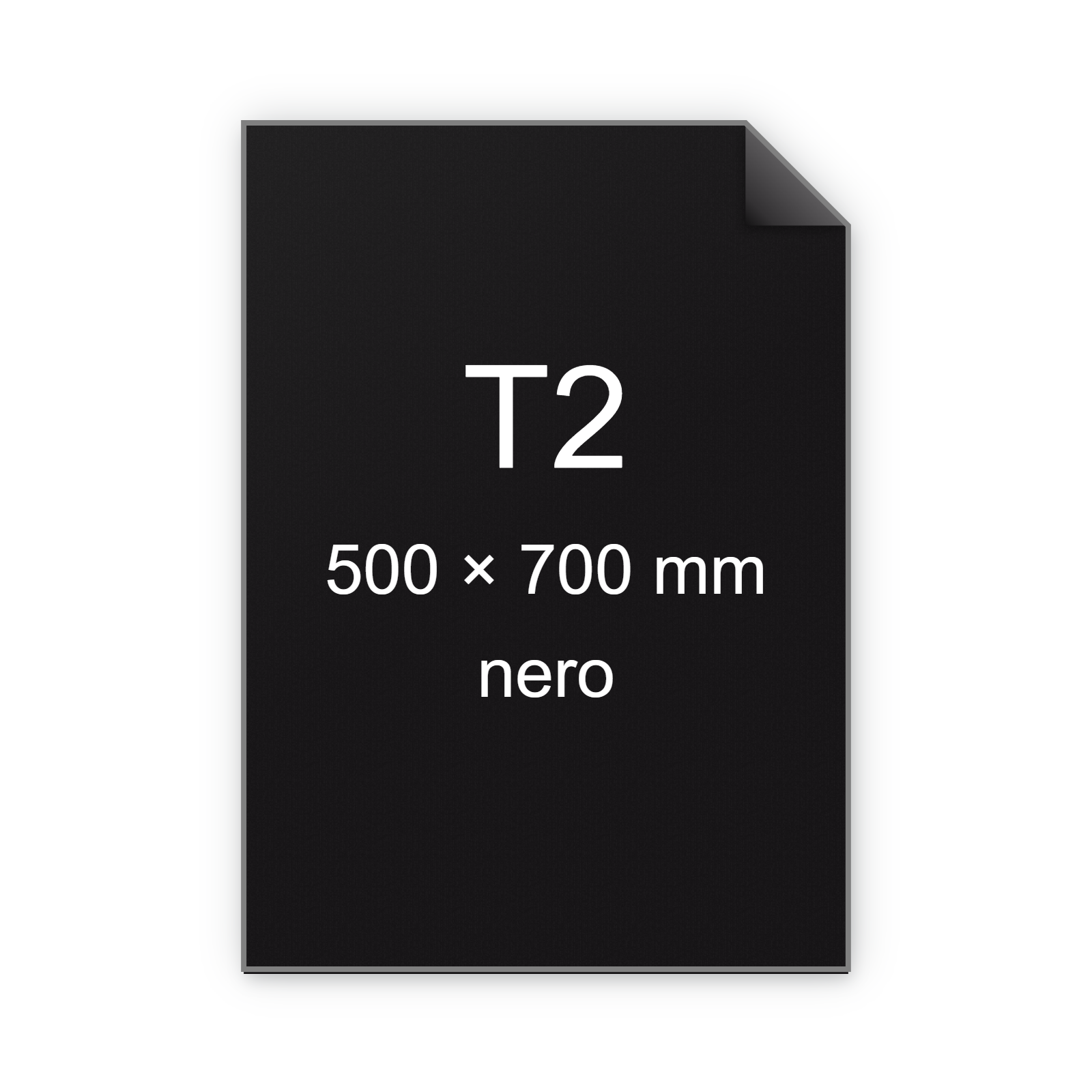 Cartoncino ManilaFormosa NERO, t2, 140gr BRA532t2