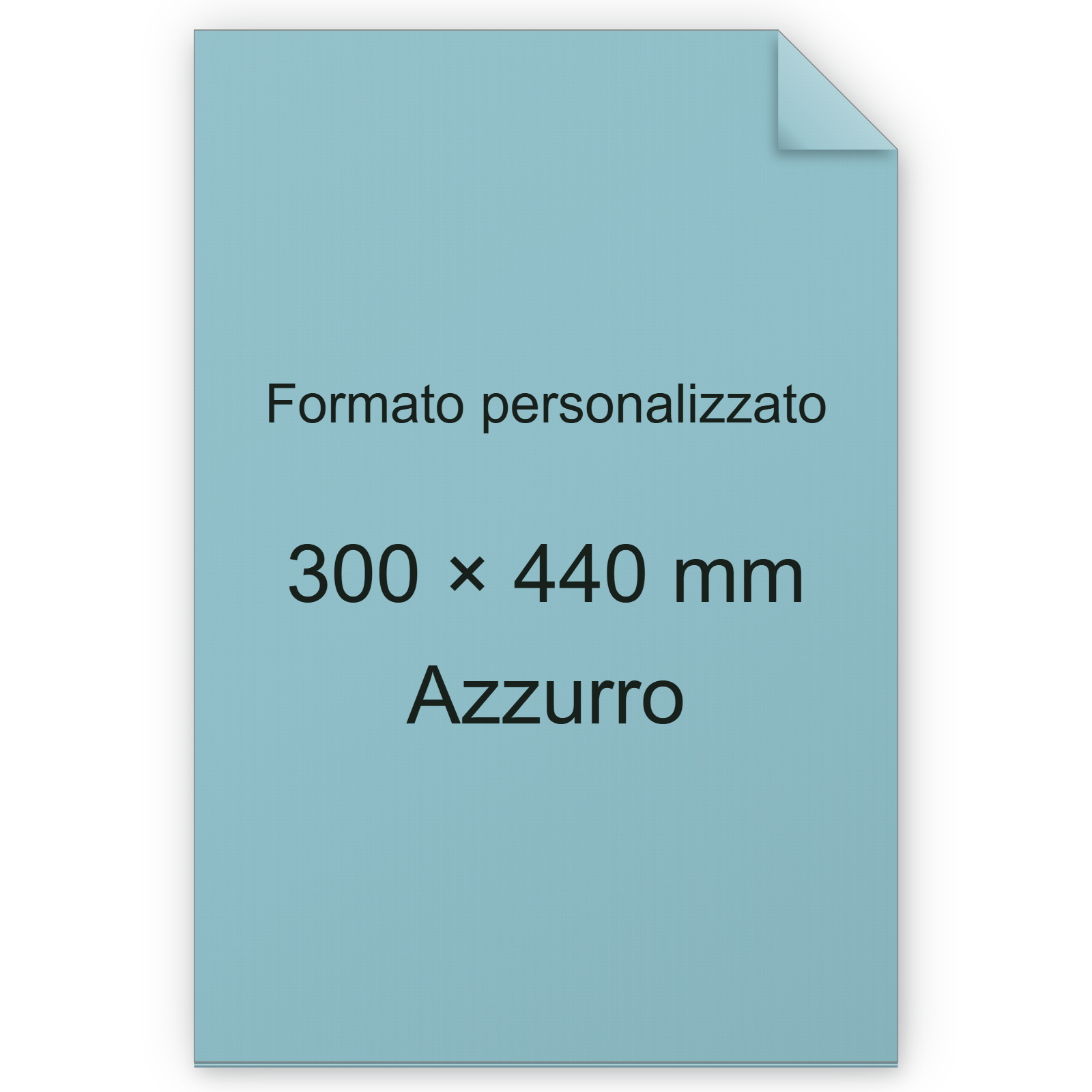 Cartoncino Favini, Burano, 120 g/m², 300x440 mm, AZZURRO 08 bra791A3+