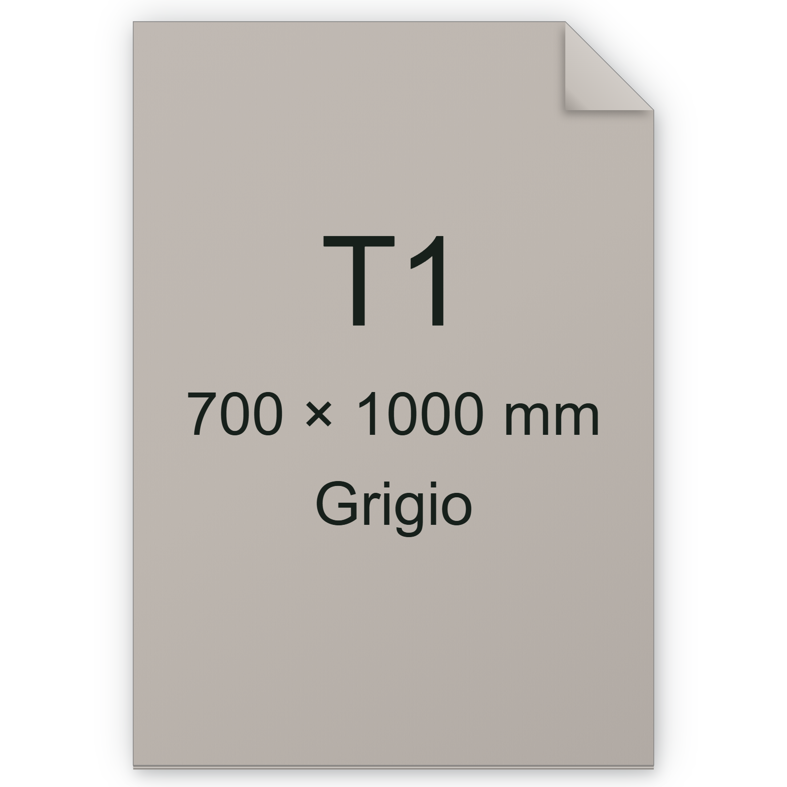 Cartoncino Favini, Burano, 200 g/m², T1, GRIGIO 12 BRA557t1