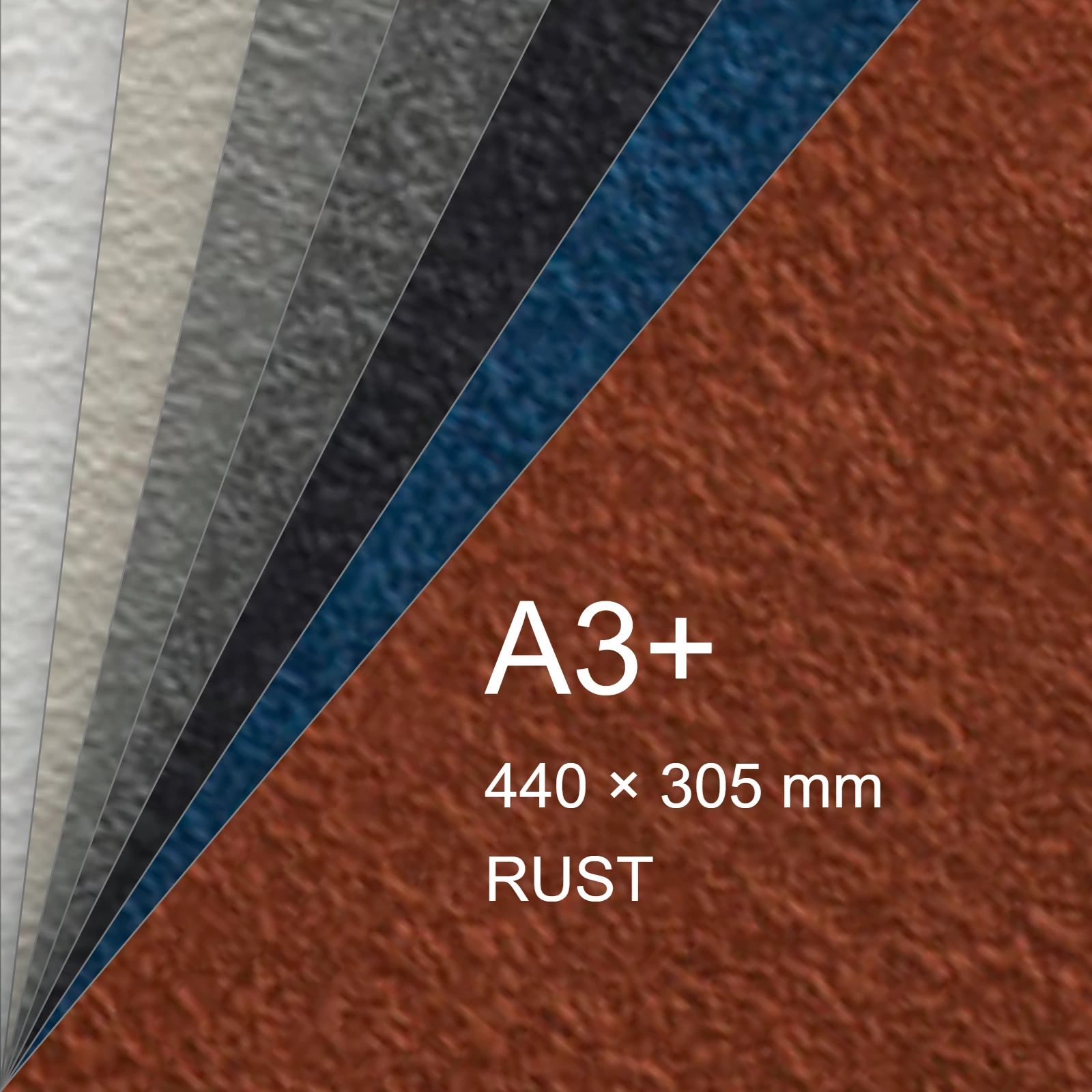 Cartoncino Favini, Tokyo, 350 g/m², A3+, RUST bra6614a3+ - immagine aggiuntiva