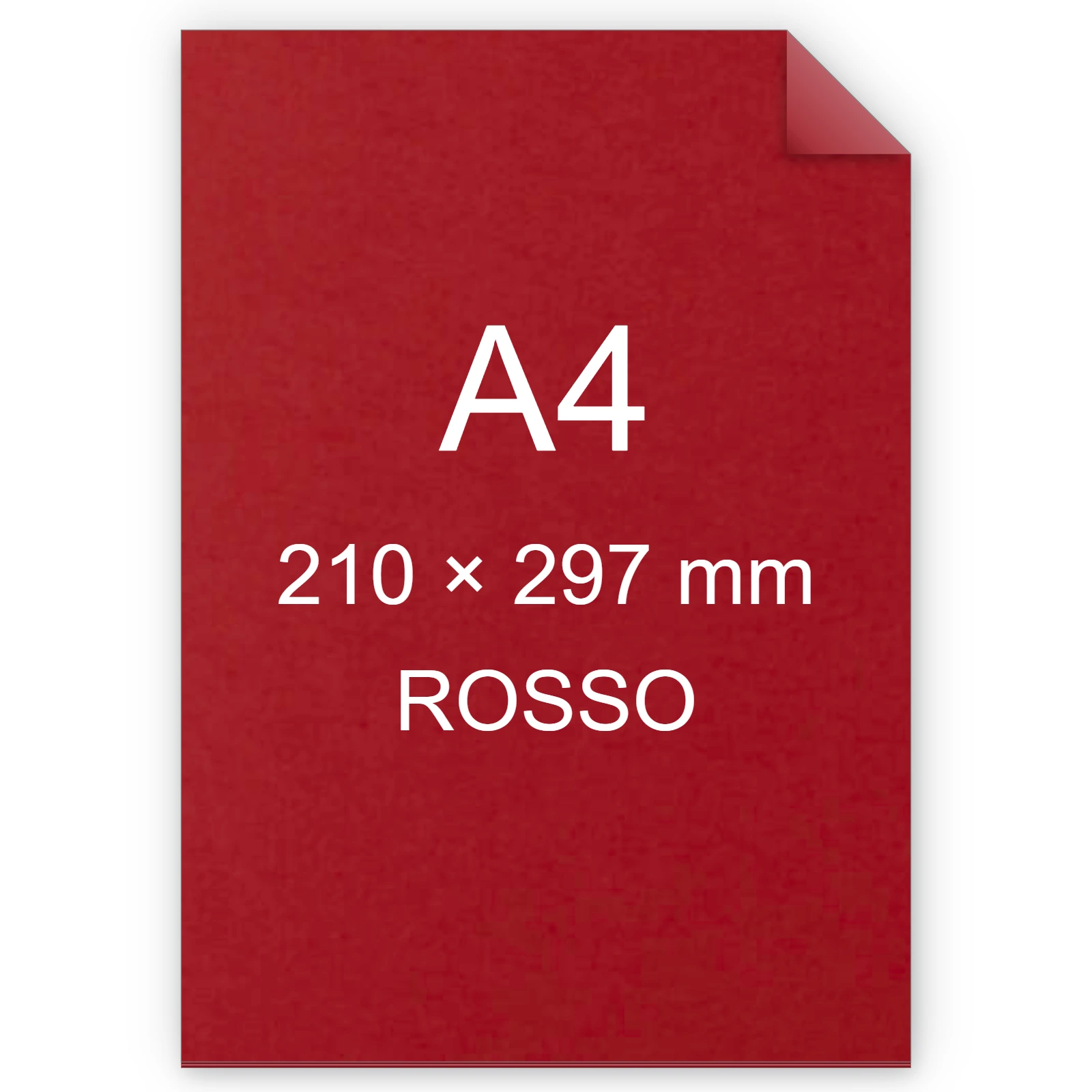 Cartoncino Favini, Sumo (1 mm), 700 g/m², A4, ROSSO BRA99