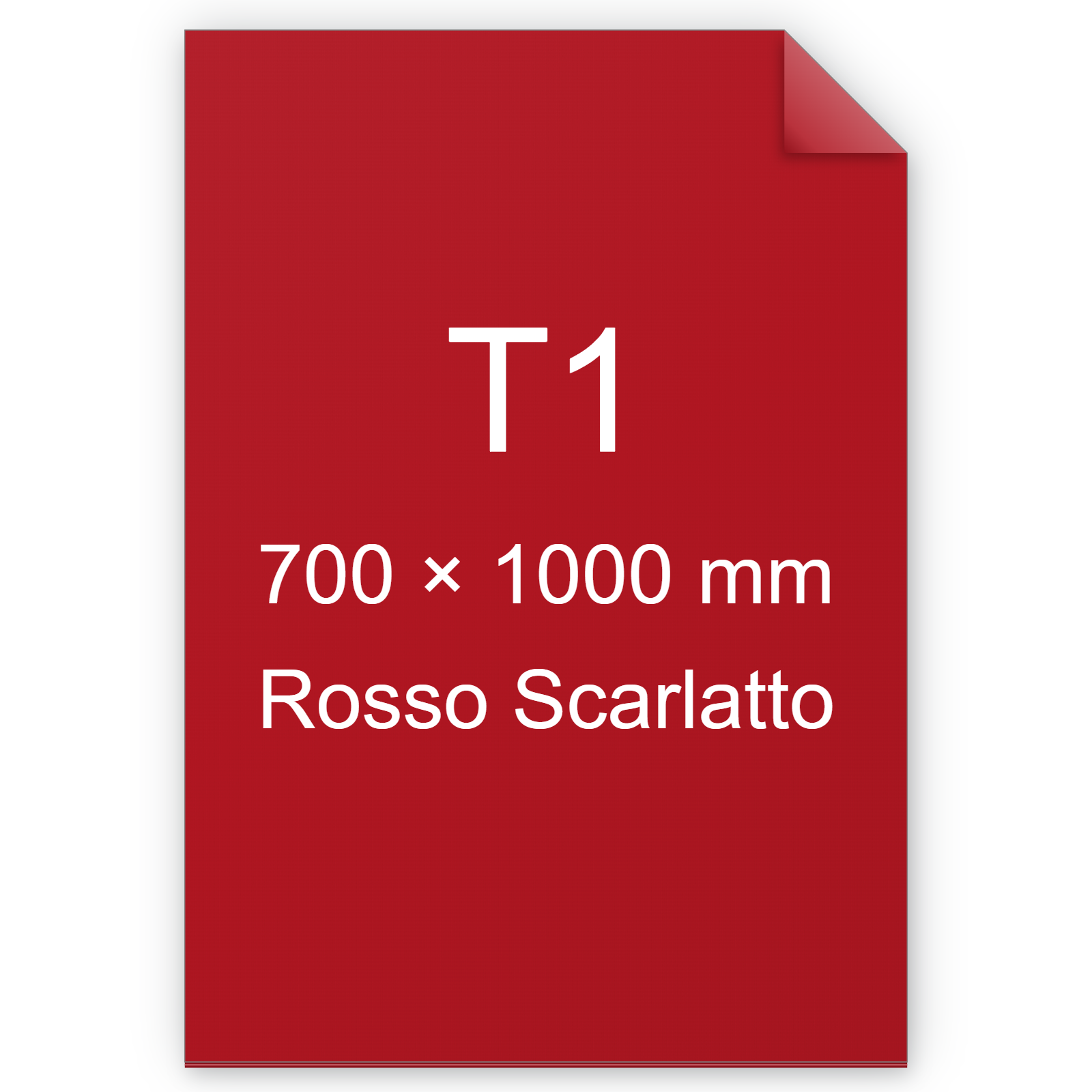 Cartoncino Favini, Burano, 200 g/m², T1, ROSSO SCARLATTO 61 bra592t1