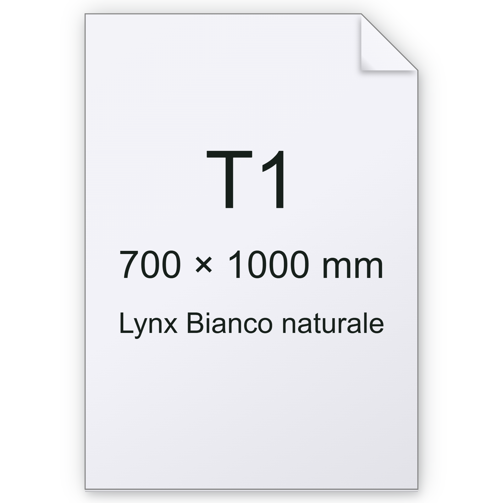 CartaLynx, Munken, BiancoNATURALE, 90gr, t1 bra1850t1