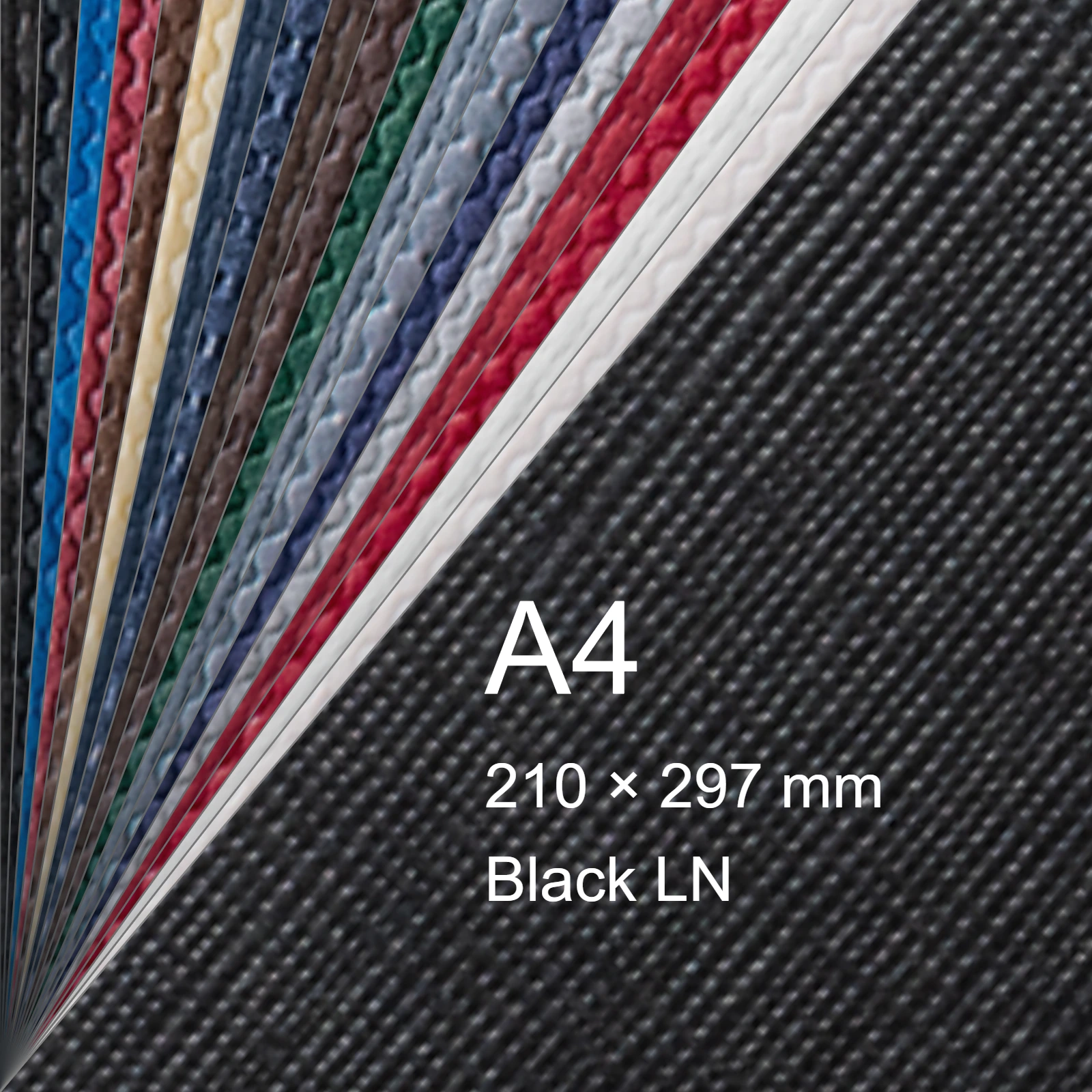 Cartoncino Favini, Classy Covers, 120 g/m², A4, BLACK LN bra6633 - immagine aggiuntiva