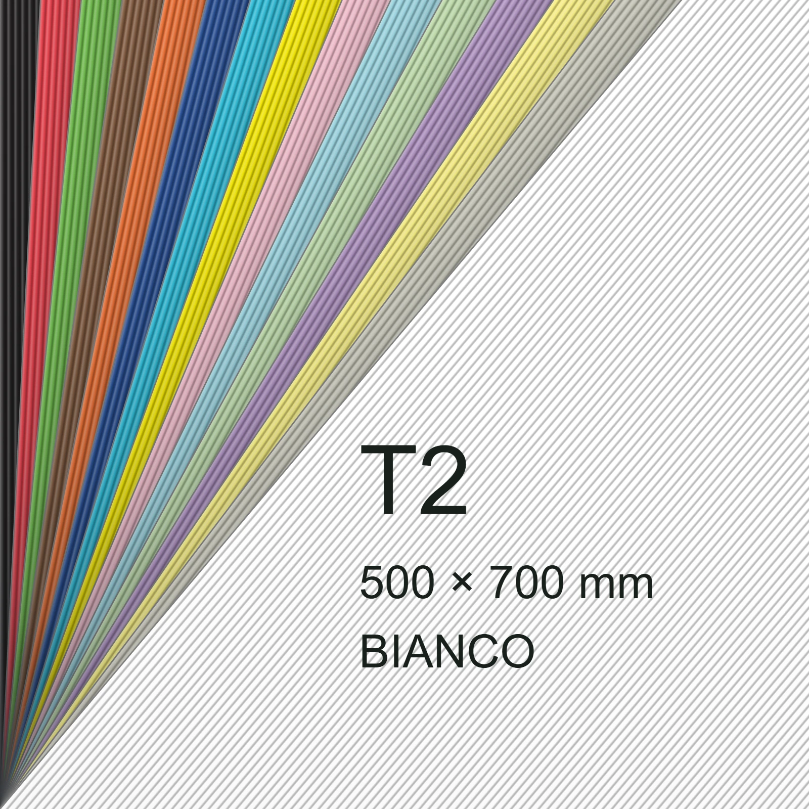 Cartoncino Favini, Sigillo Ondulato, 275 g/m², T2, BIANCO FAVA350041 - immagine aggiuntiva
