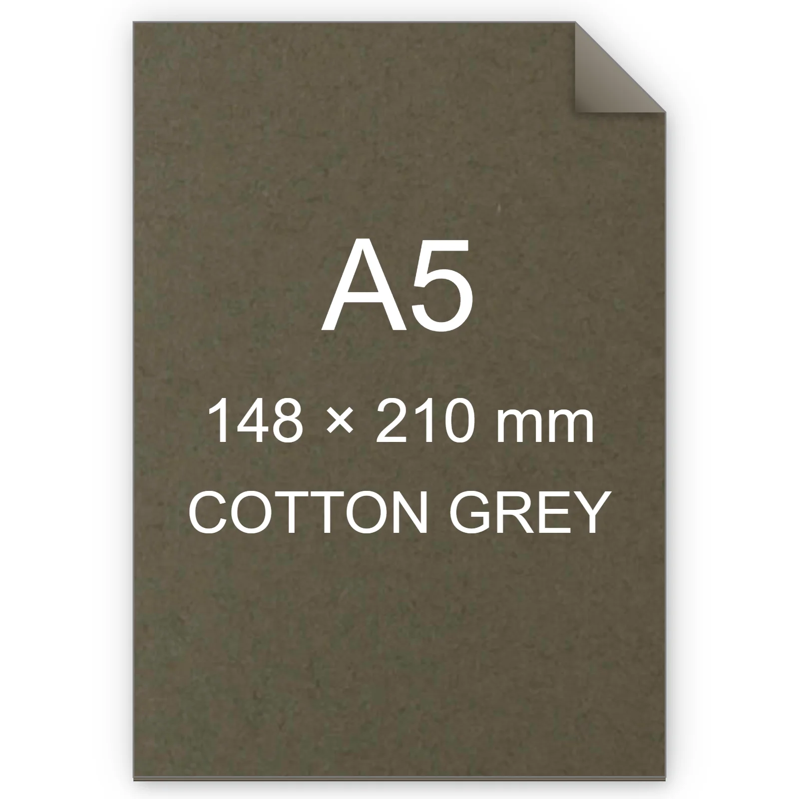 Cartoncino Favini, Refit, 360 g/m², A5, COTTON GREY bra6735a5